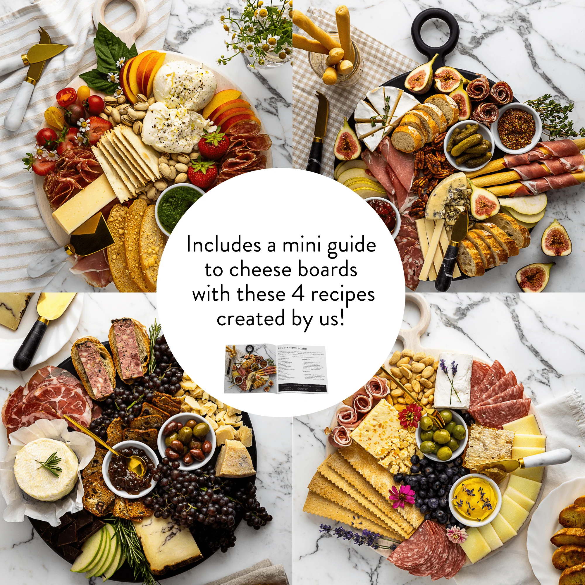 10 Piece Charcuterie Board Gift Set, Black - Image 4