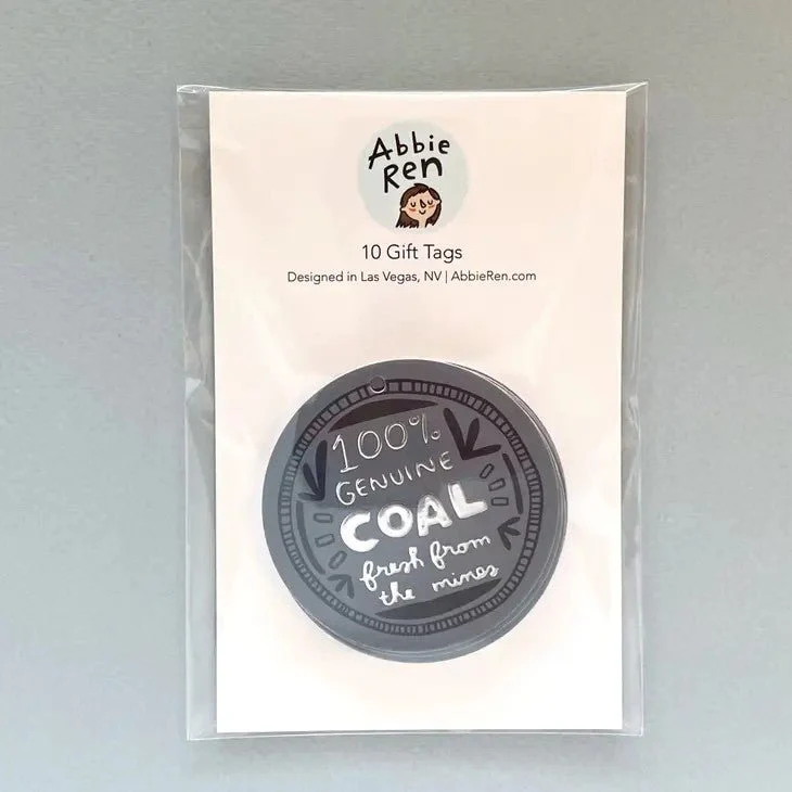 100% Coal Gift Tag Set - Image 2