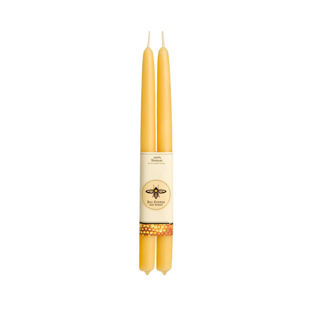 100% Pure Beeswax Tapers - Image 3