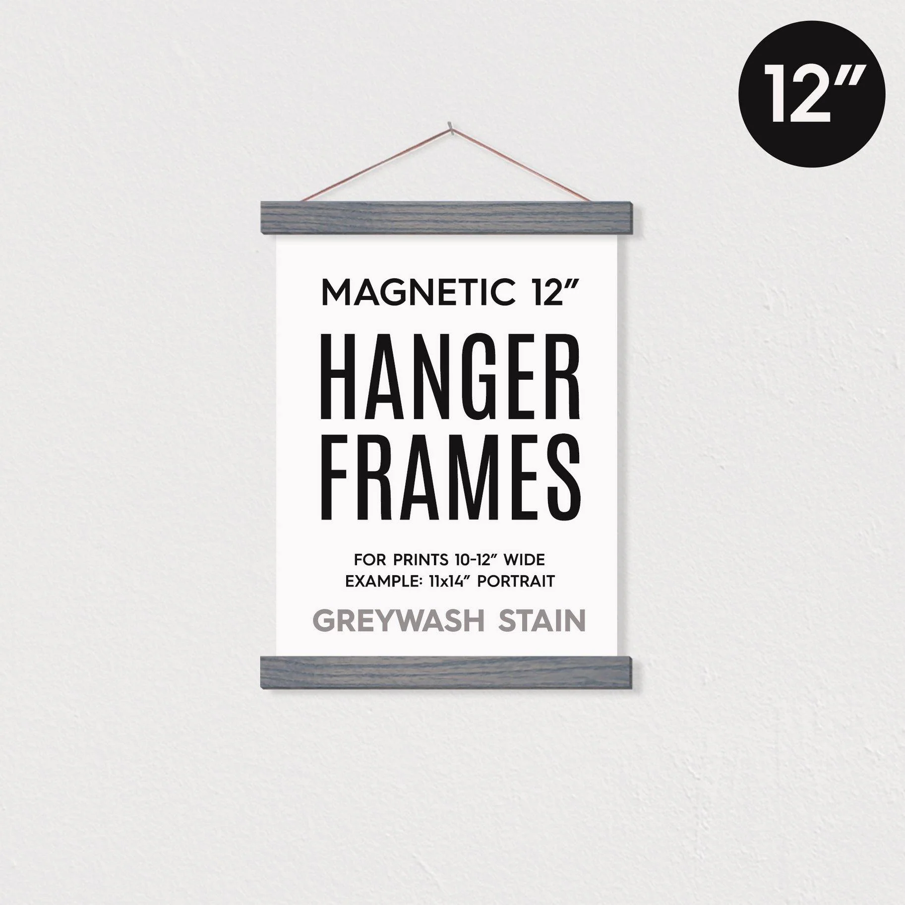 12" Magnetic Poster Frame Hanger - Image 7