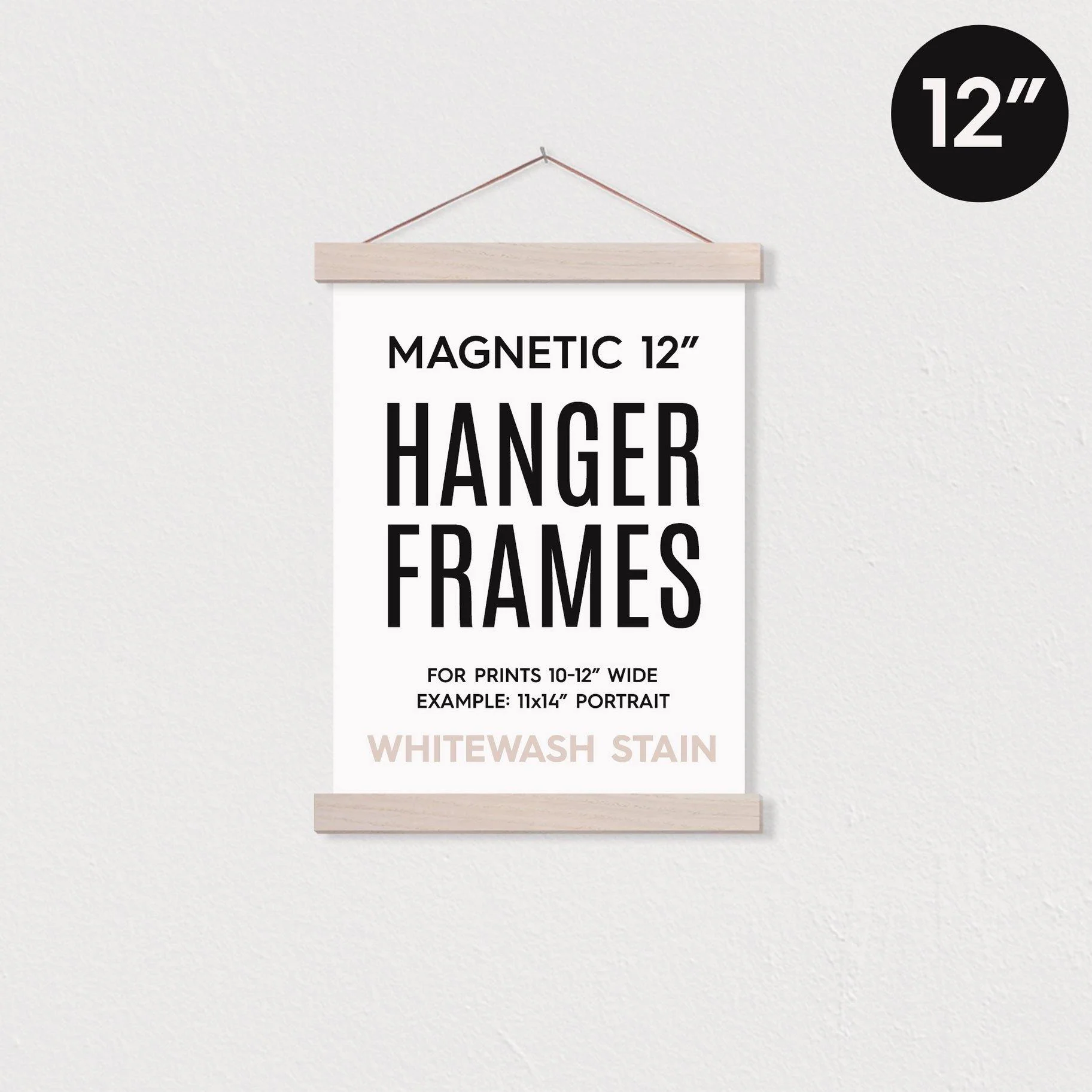 12" Magnetic Poster Frame Hanger - Image 9