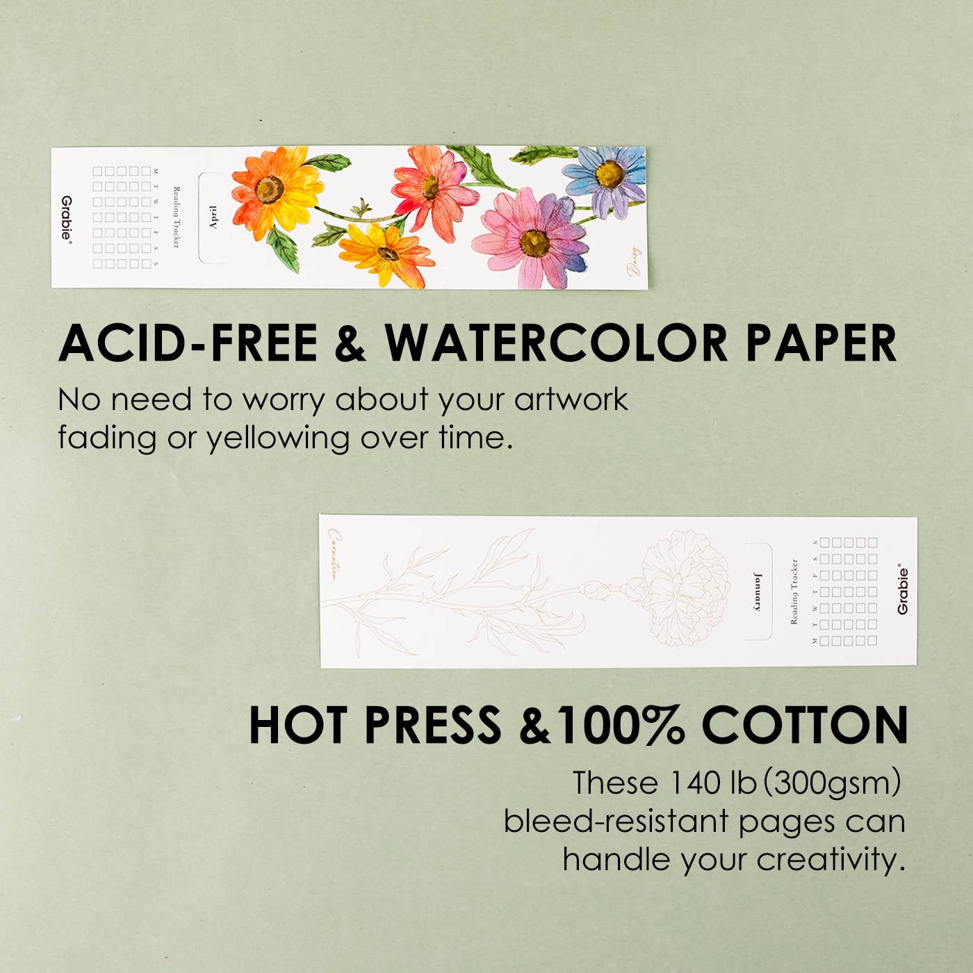Watercolor Coloring Bookmarks - Image 5