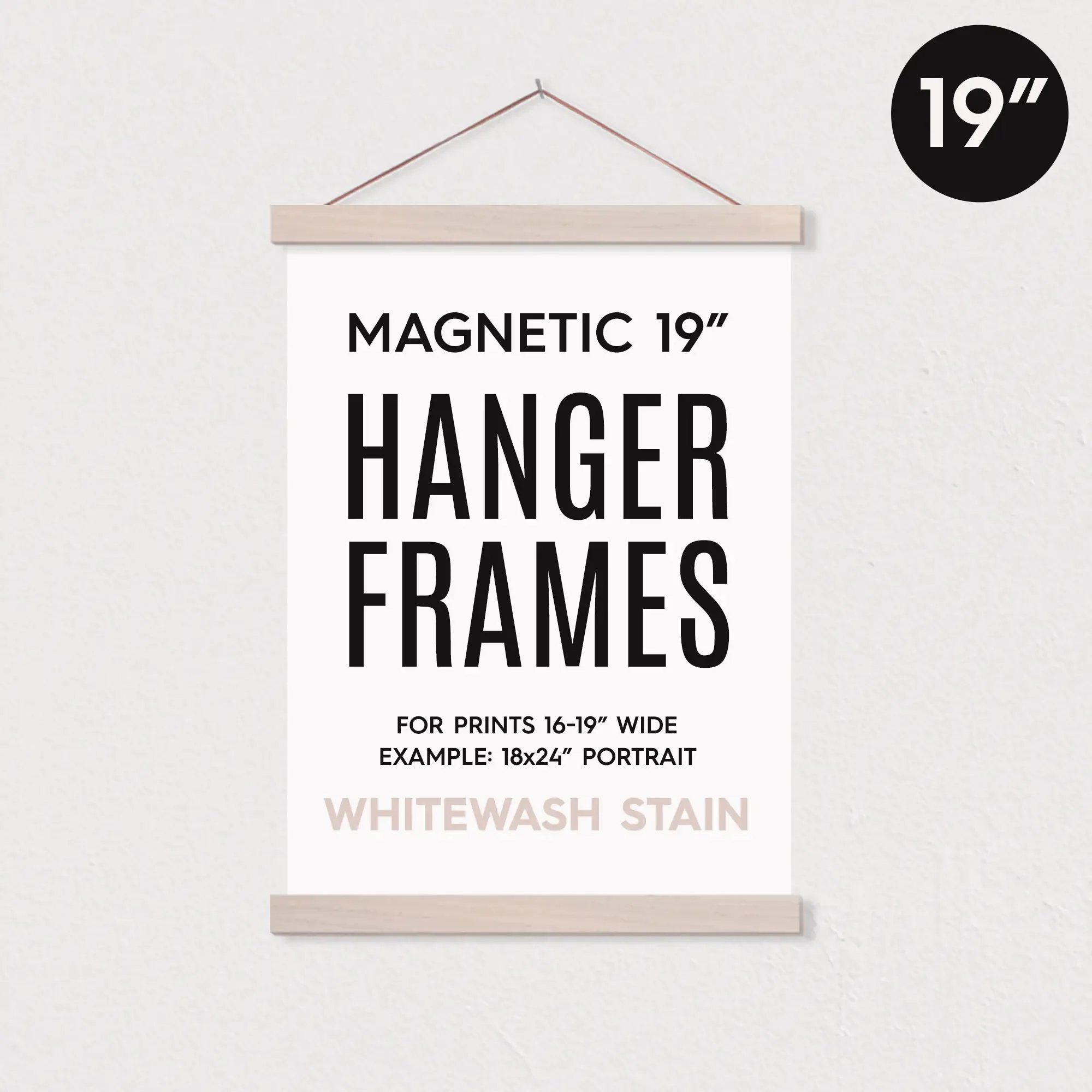19" Magnetic Poster Hanger Frame - Image 3