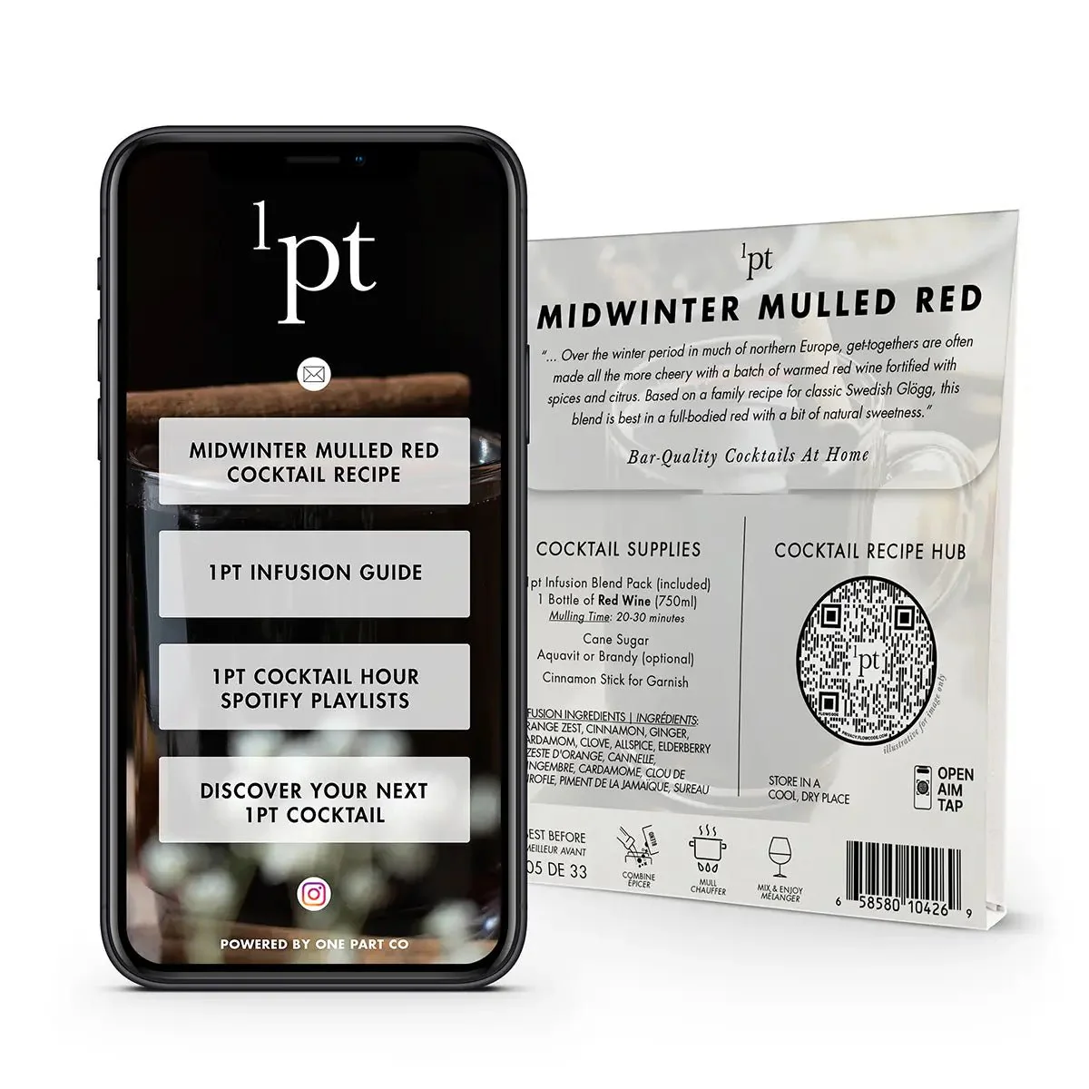 Midwinter Mulled Red Wine Cocktail Infusion Pack - Image 5
