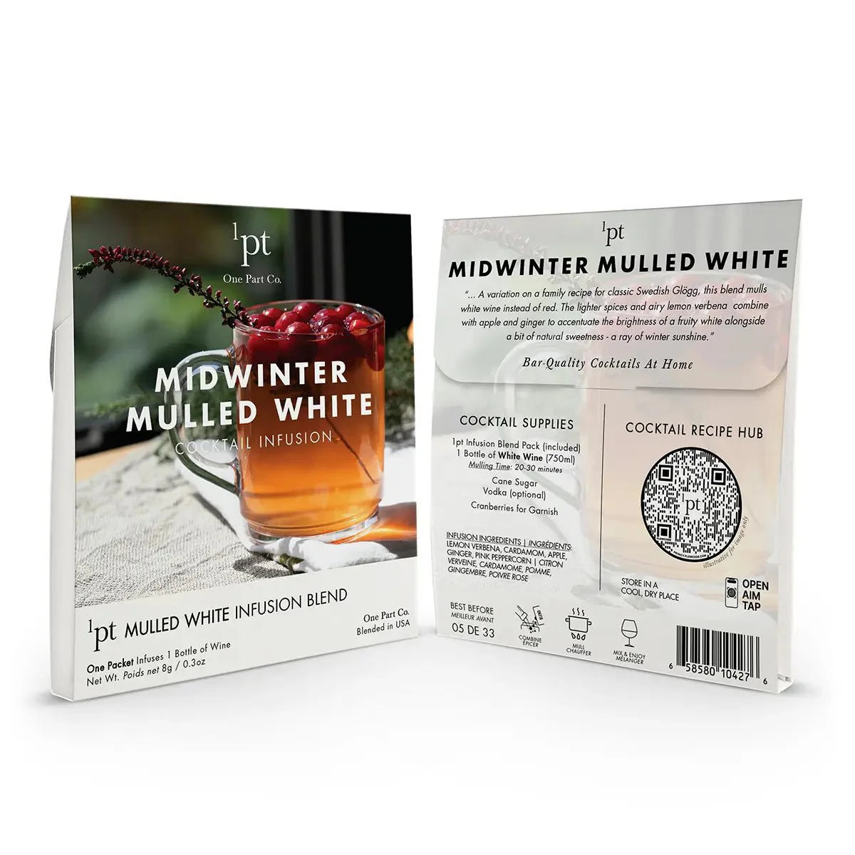 Midwinter Mulled White Wine Cocktail Infusion Pack - Image 4