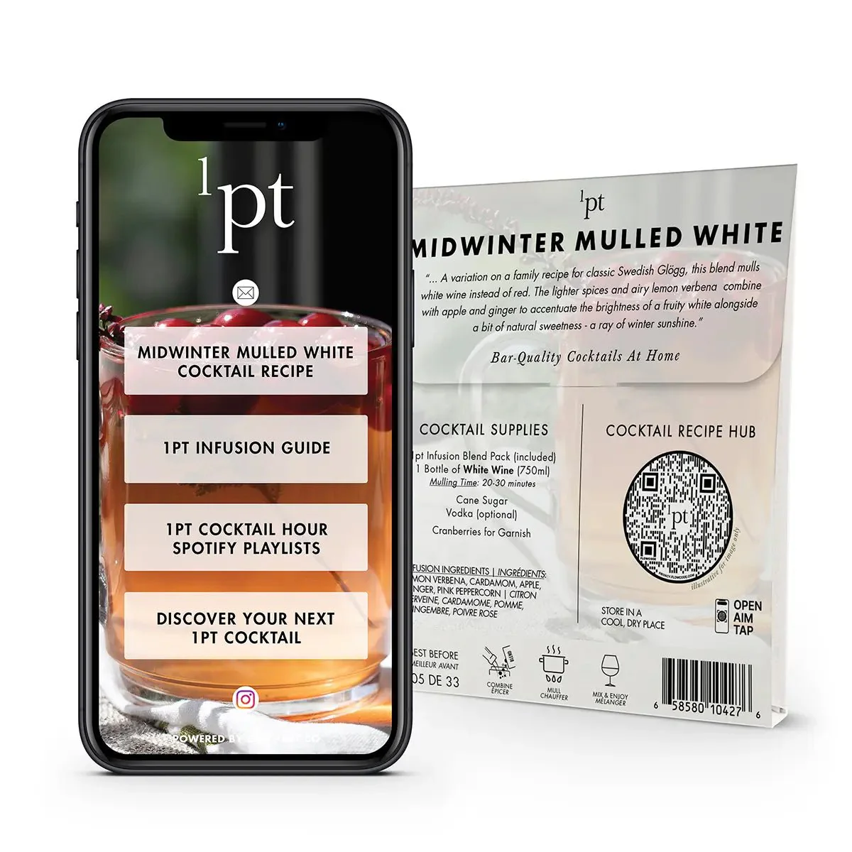 Midwinter Mulled White Wine Cocktail Infusion Pack - Image 5
