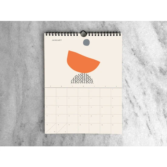 2022 Abstract Monthly Wall Calendar - Image 2