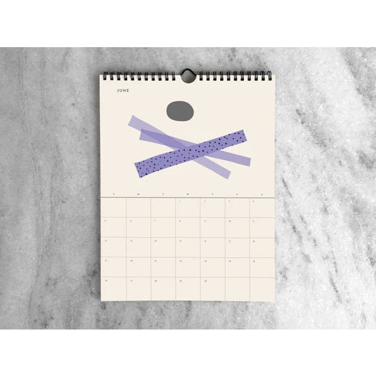 2022 Abstract Monthly Wall Calendar - Image 6