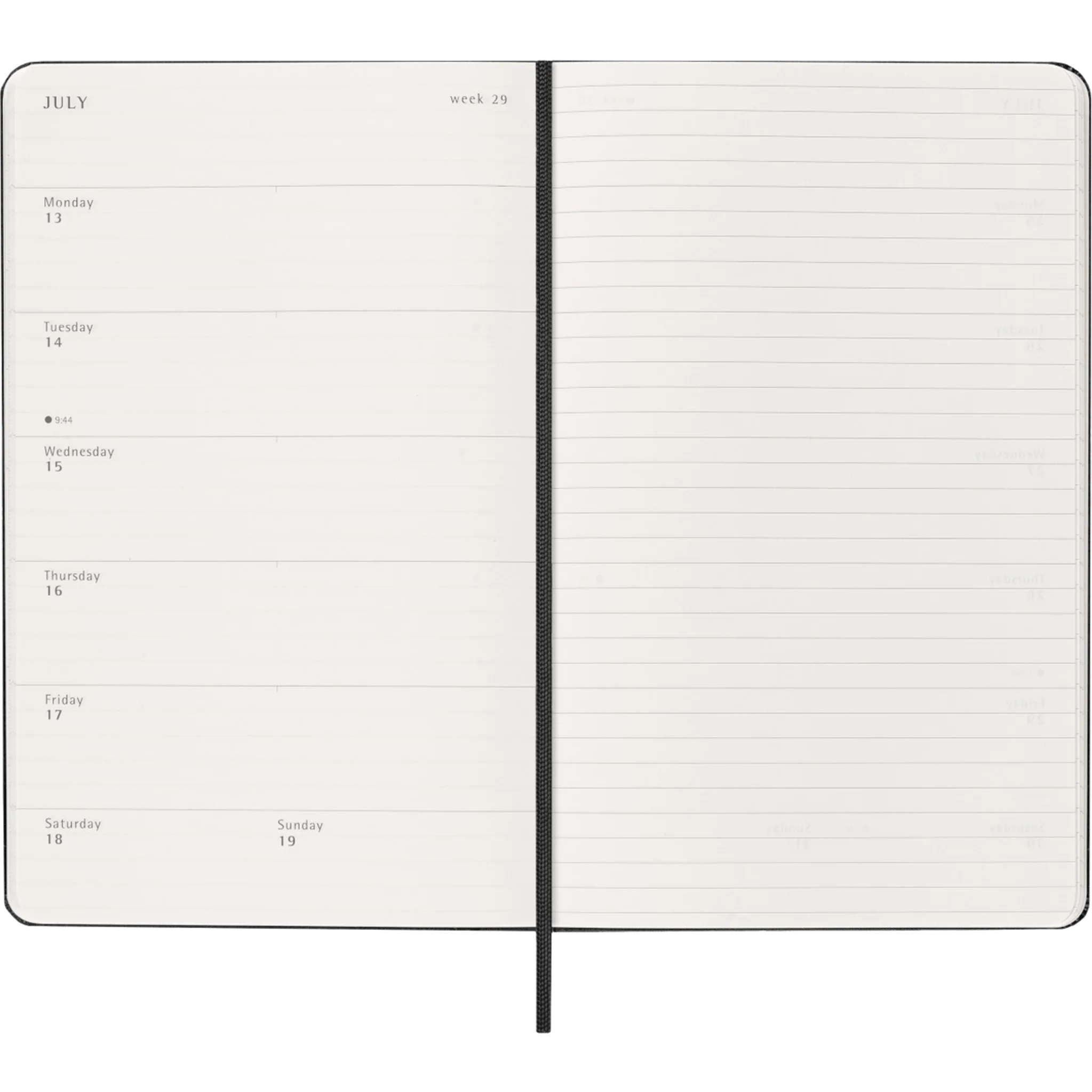 2026 Hardcover Weekly Planner: Large - Image 7