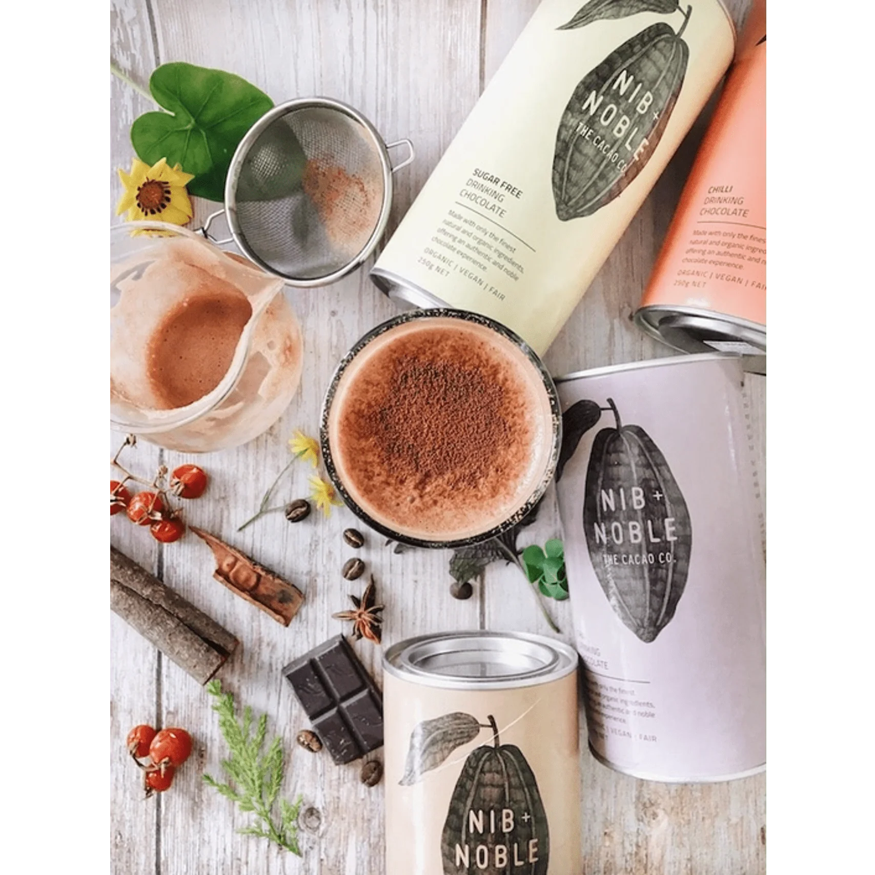 Organic Drinking Chocolate: 46% Original - Image 4