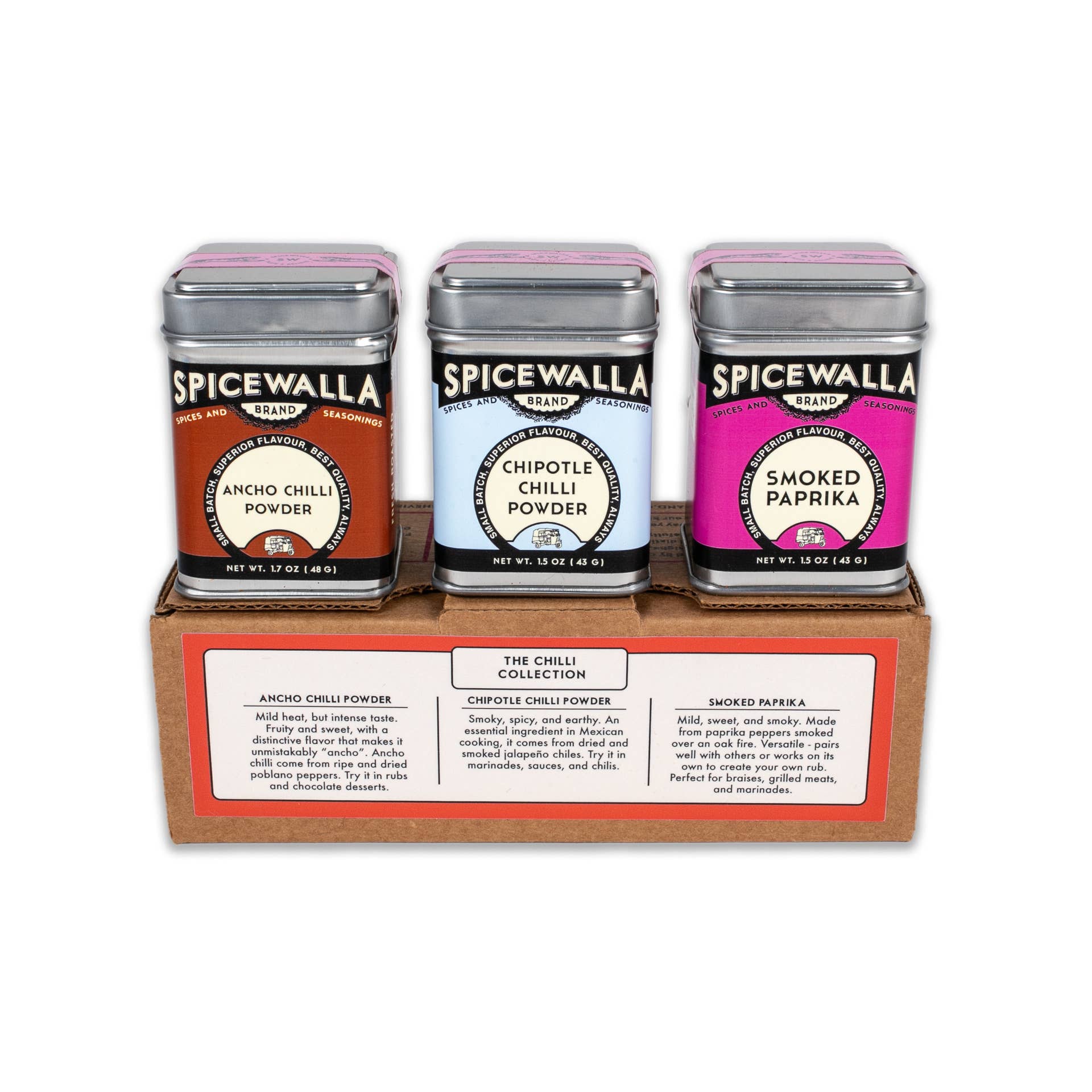 Chili Collection, 3 Pack - Small Tins - Image 2