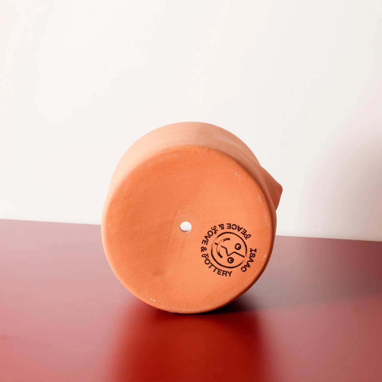 Terracotta Boobs Planter with Saucer - Image 2
