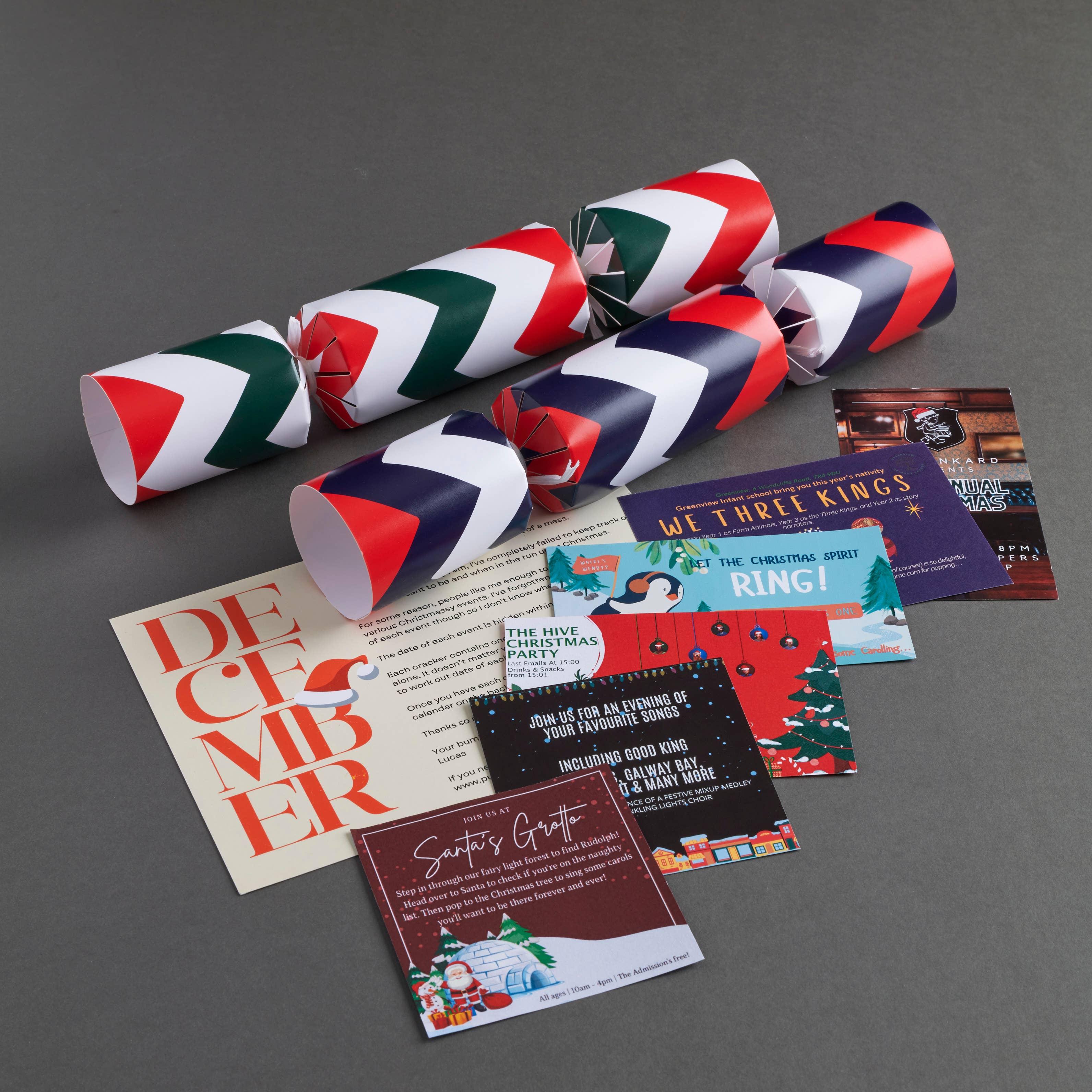 Escape Room Christmas Crackers, Set/6 - Image 3