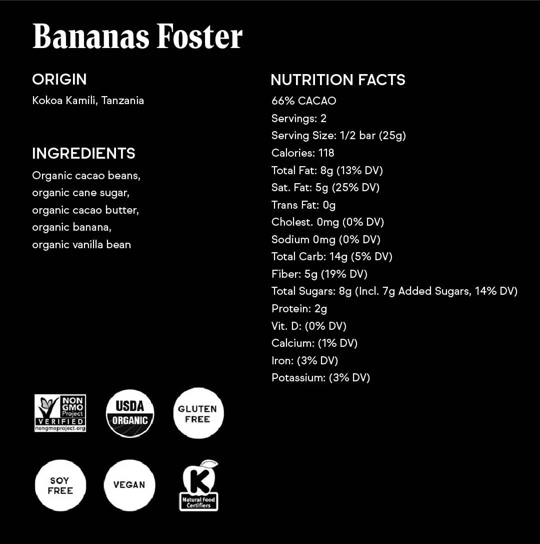 Bananas Foster Chocolate Bar - Image 5