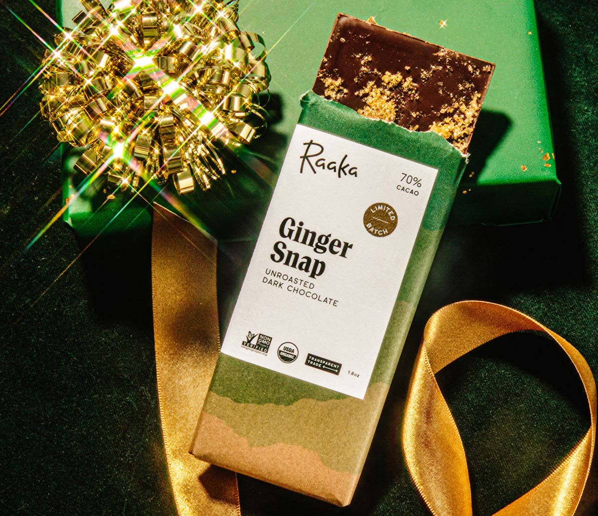 Ginger Snap Chocolate Bar - Image 2