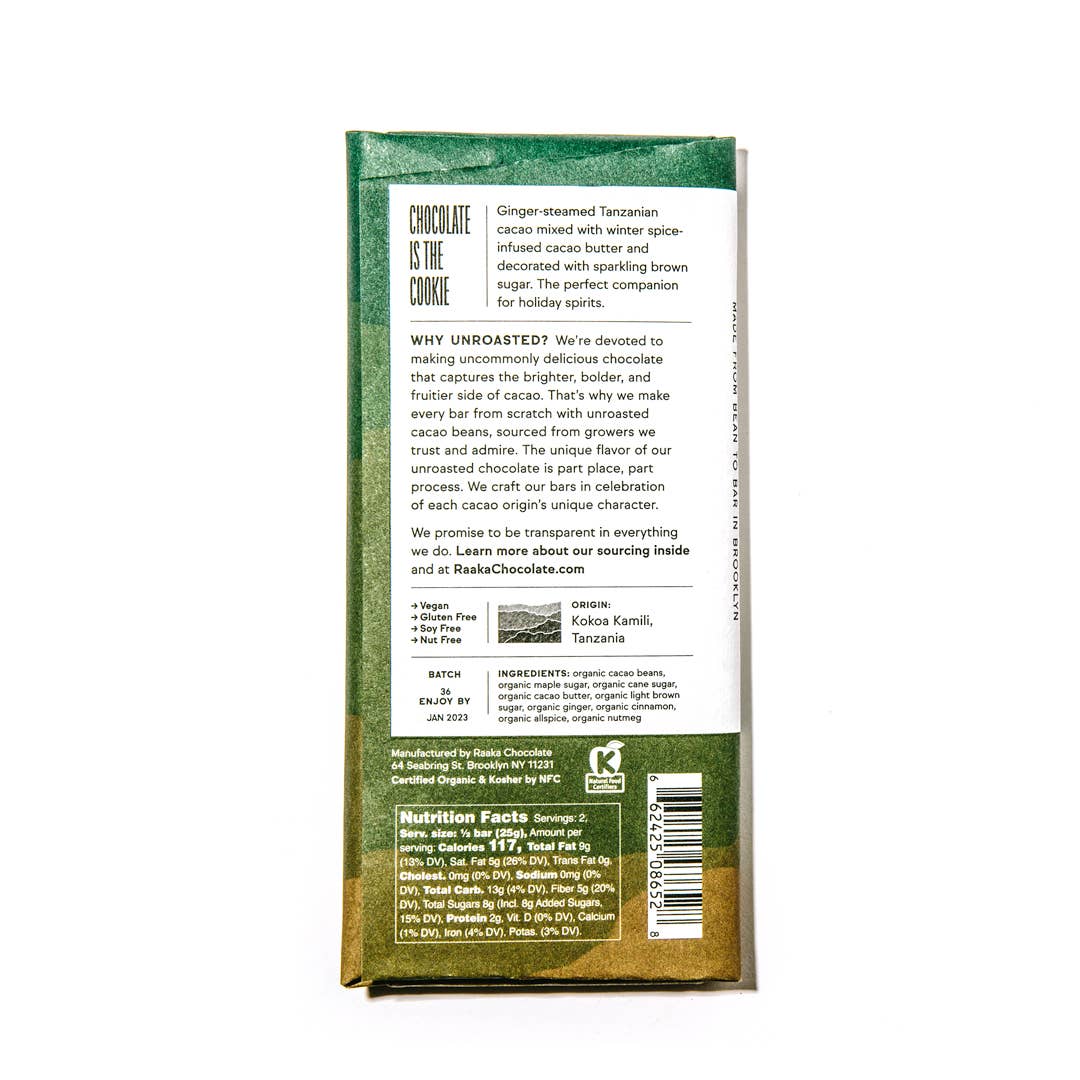 Ginger Snap Chocolate Bar - Image 4