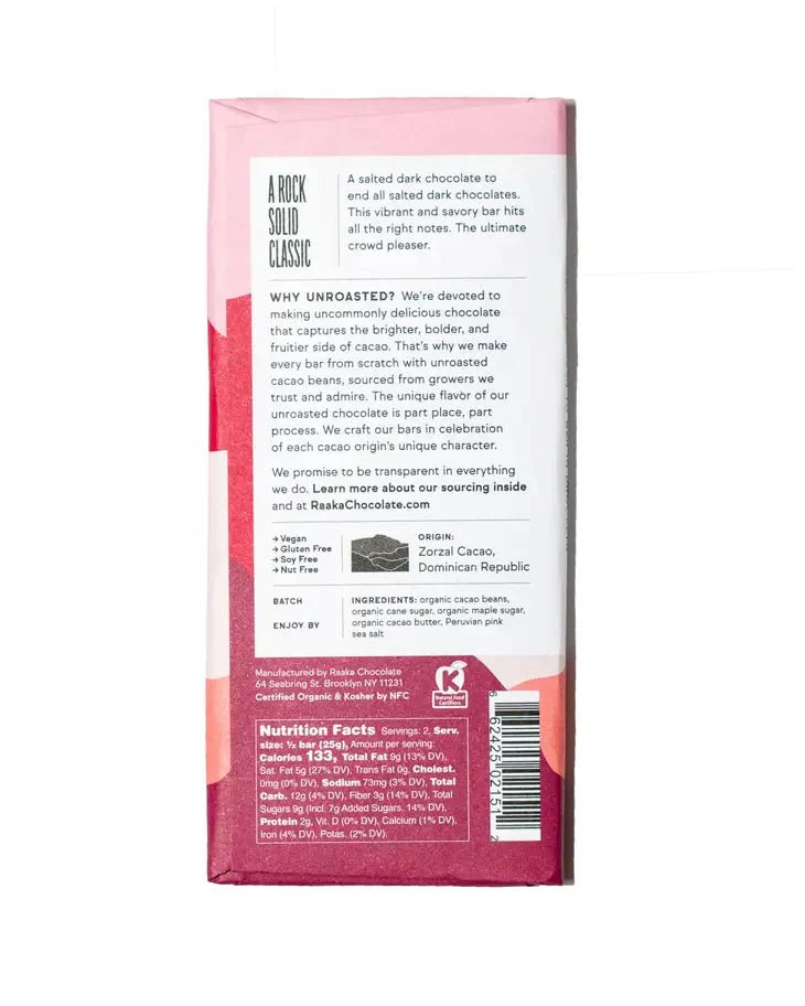 Pink Sea Salt Chocolate Bar - Image 2