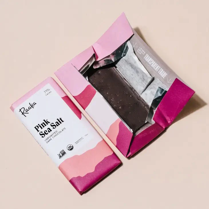 Pink Sea Salt Chocolate Bar - Image 3