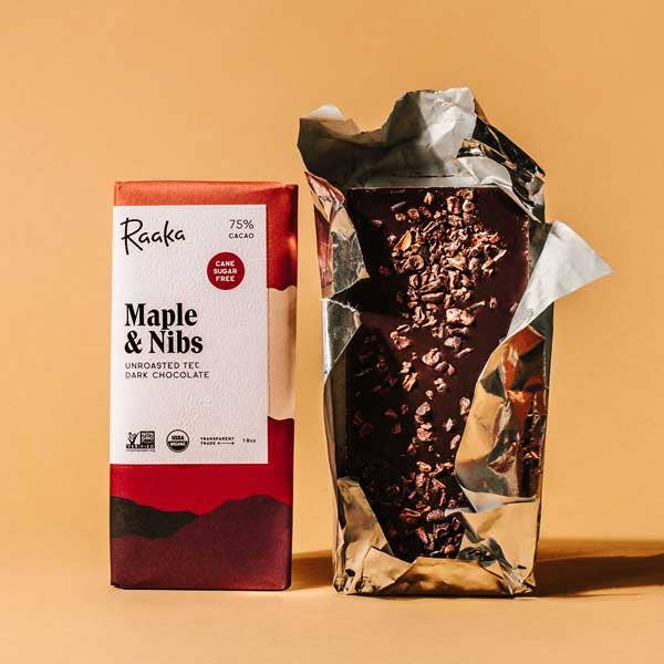 Maple & Nibs Chocolate Bar - Image 4