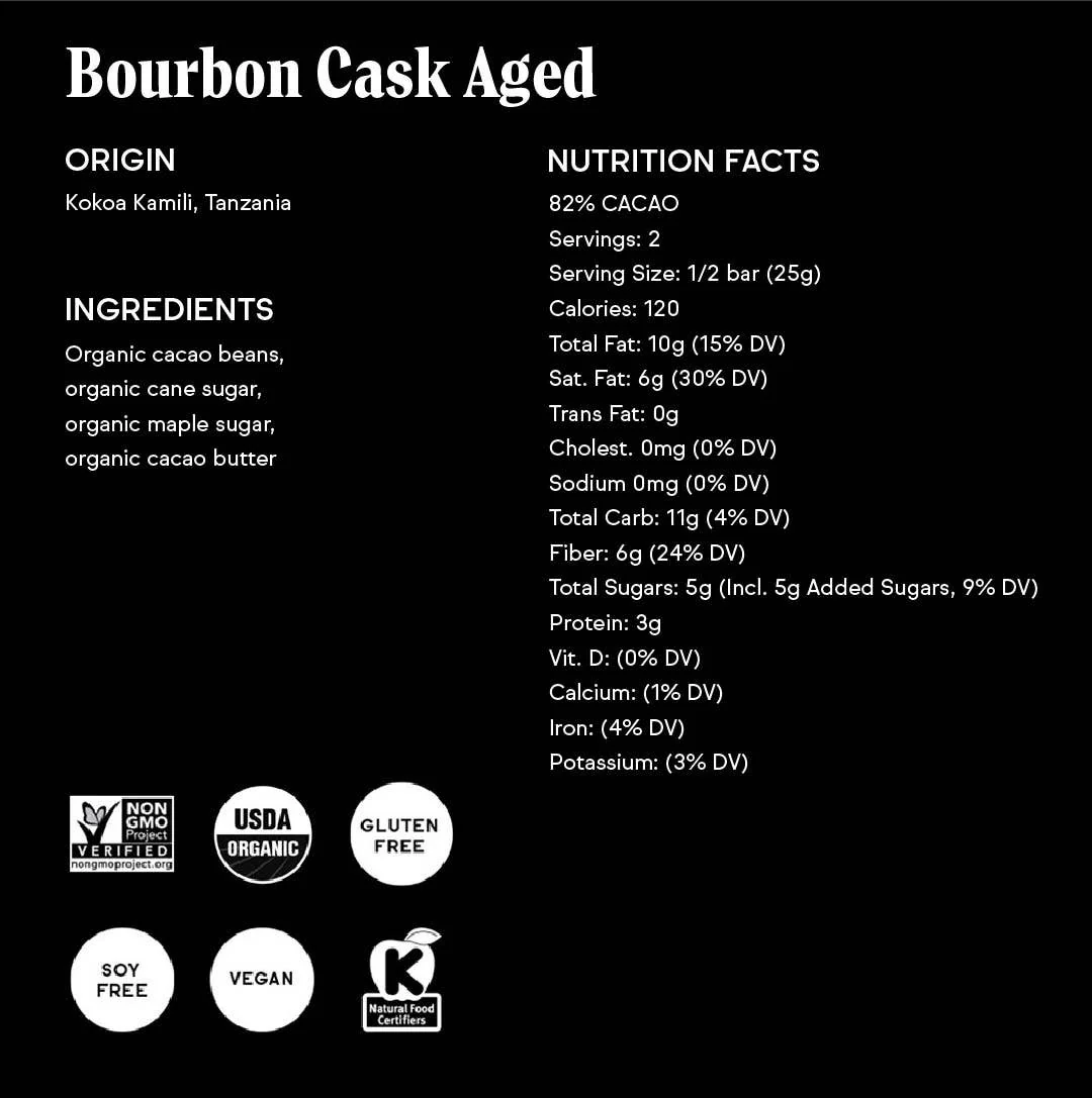 Bourbon Cask Aged Chocolate Bar - Image 6