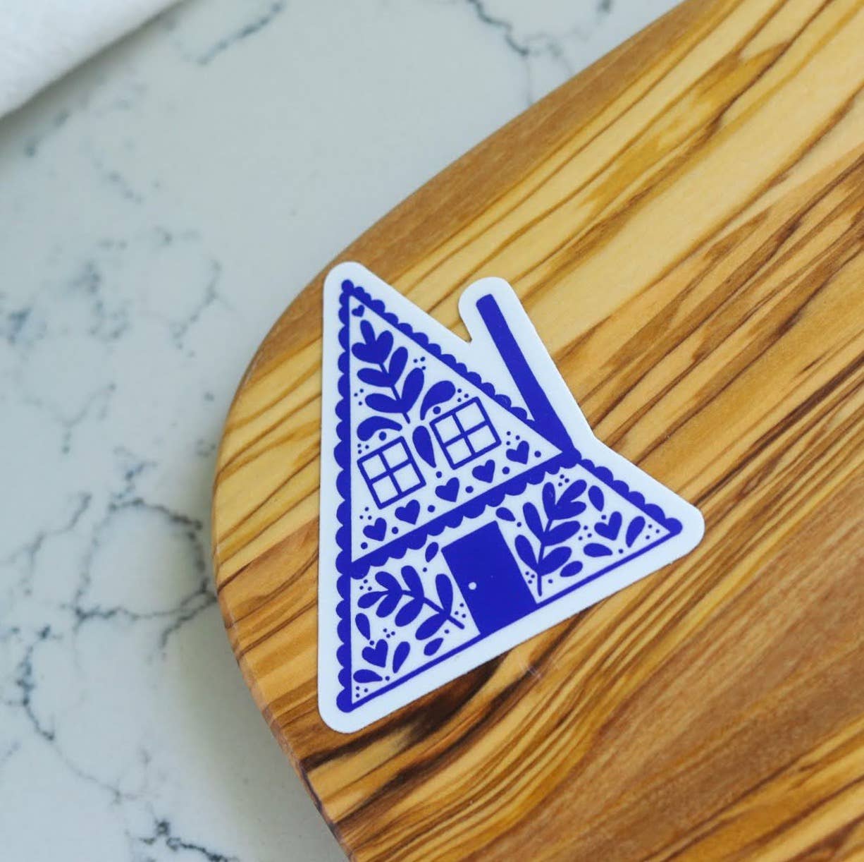 A-Frame Cabin Sticker - Image 3