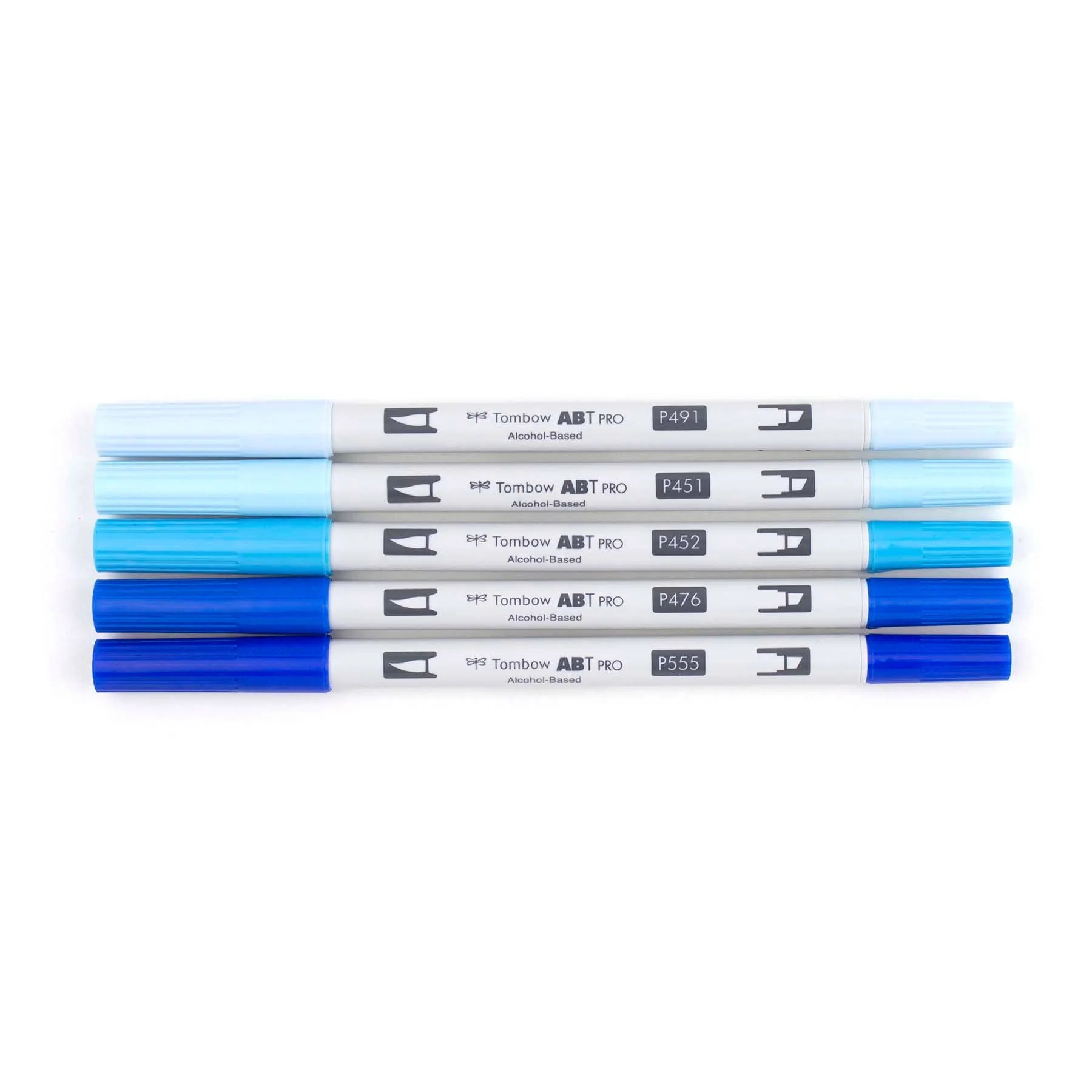 ABT PRO Alcohol-Based Art Markers: Blue Tones 5-Pack - Image 2