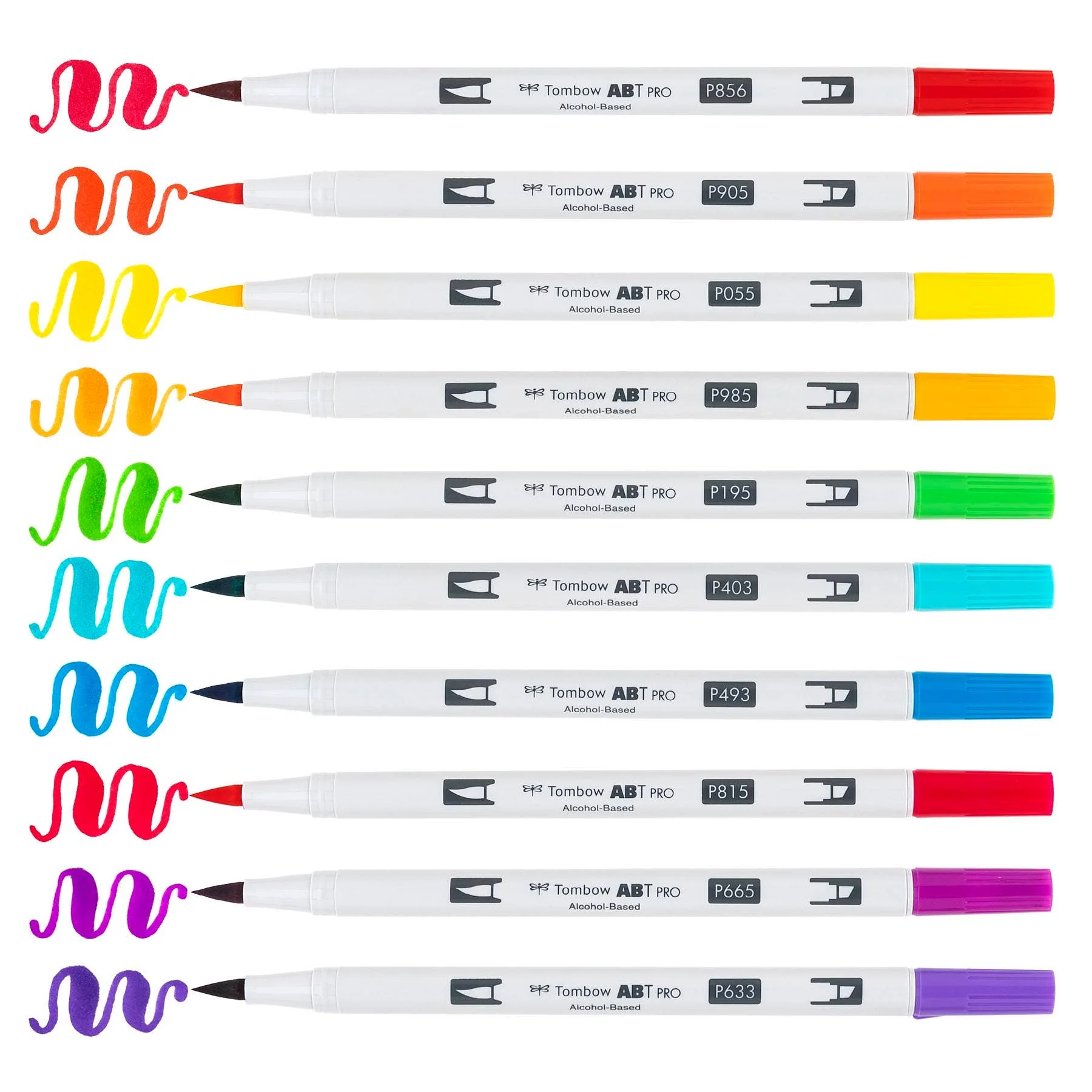 ABT PRO Alcohol-Based Art Markers: Bright Palette 10-Pack - Image 3
