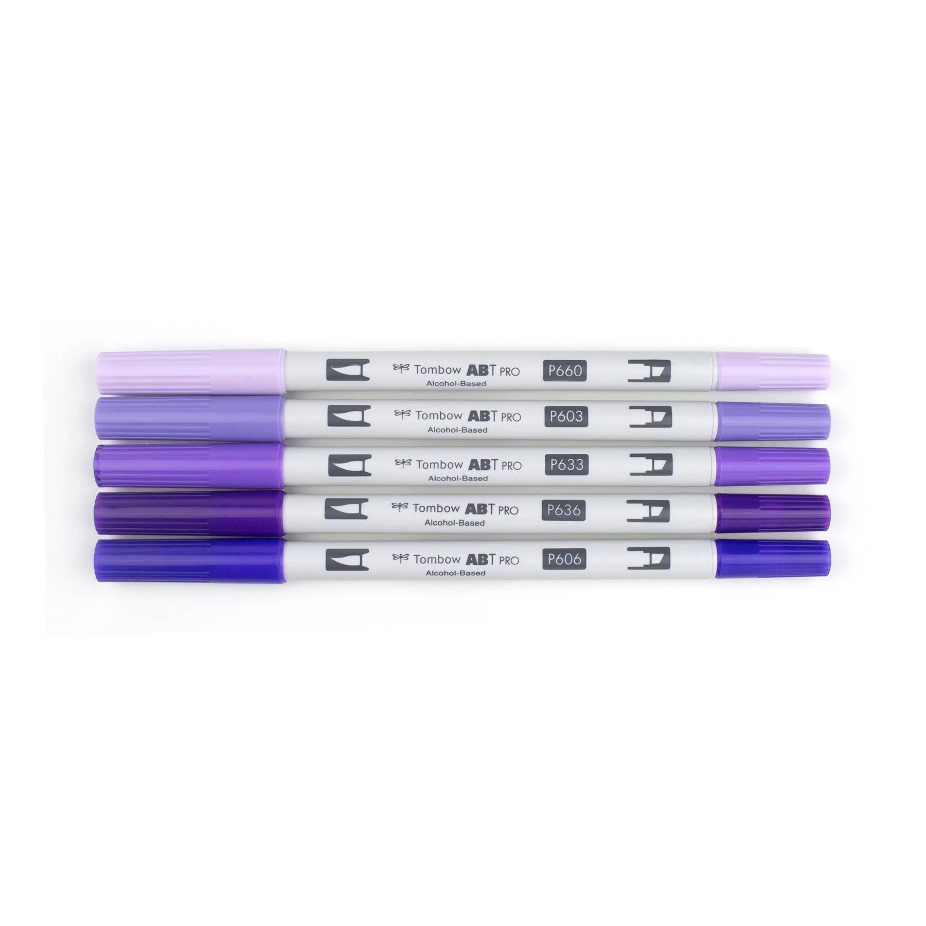 ABT PRO Alcohol-Based Art Markers: Purple Tones 5-Pack - Image 2
