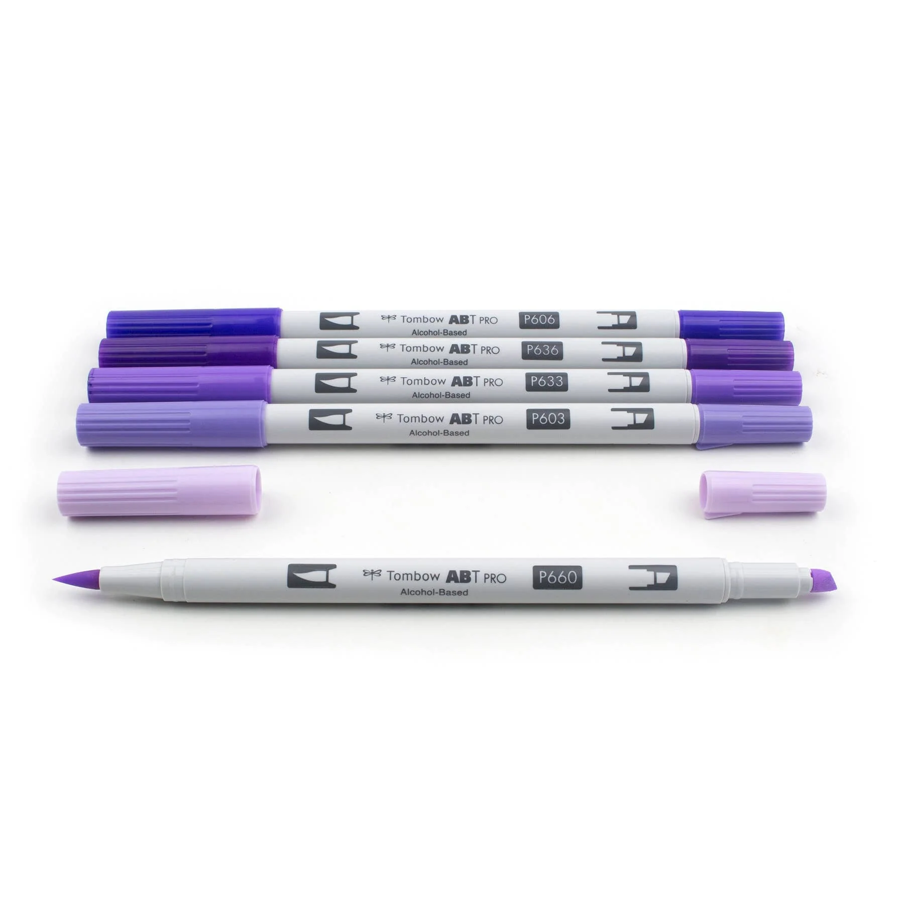 ABT PRO Alcohol-Based Art Markers: Purple Tones 5-Pack - Image 3