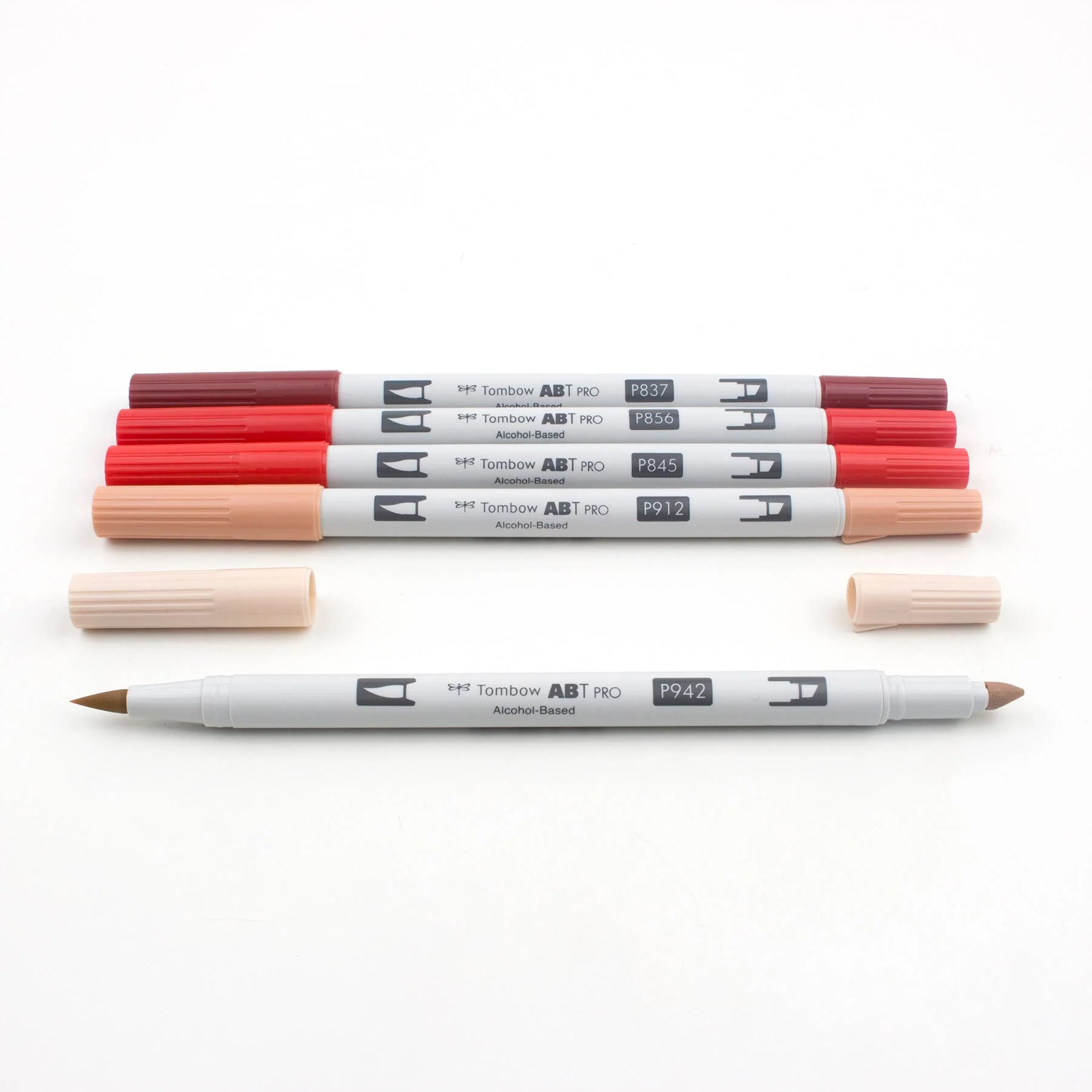 ABT PRO Alcohol-Based Art Markers: Red Tones 5-Pack - Image 2