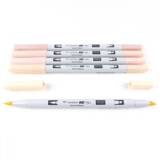 ABT PRO Alcohol-Based Markers: Portrait - Fair Complexion 5-Pack - Image 3