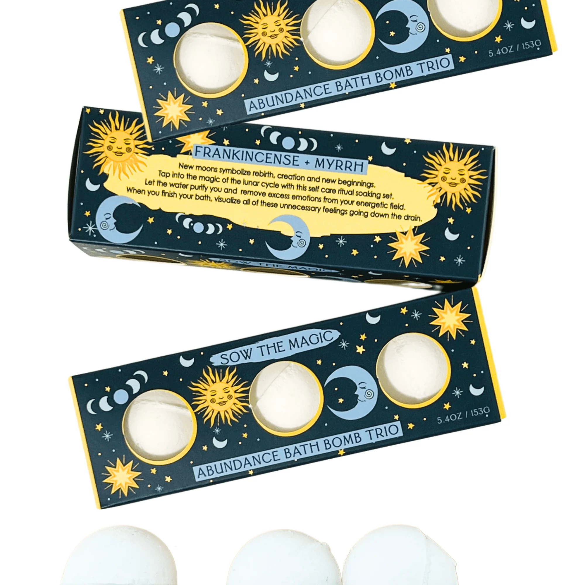 Abundance Moon Phase Bath Bomb Trio - Image 2