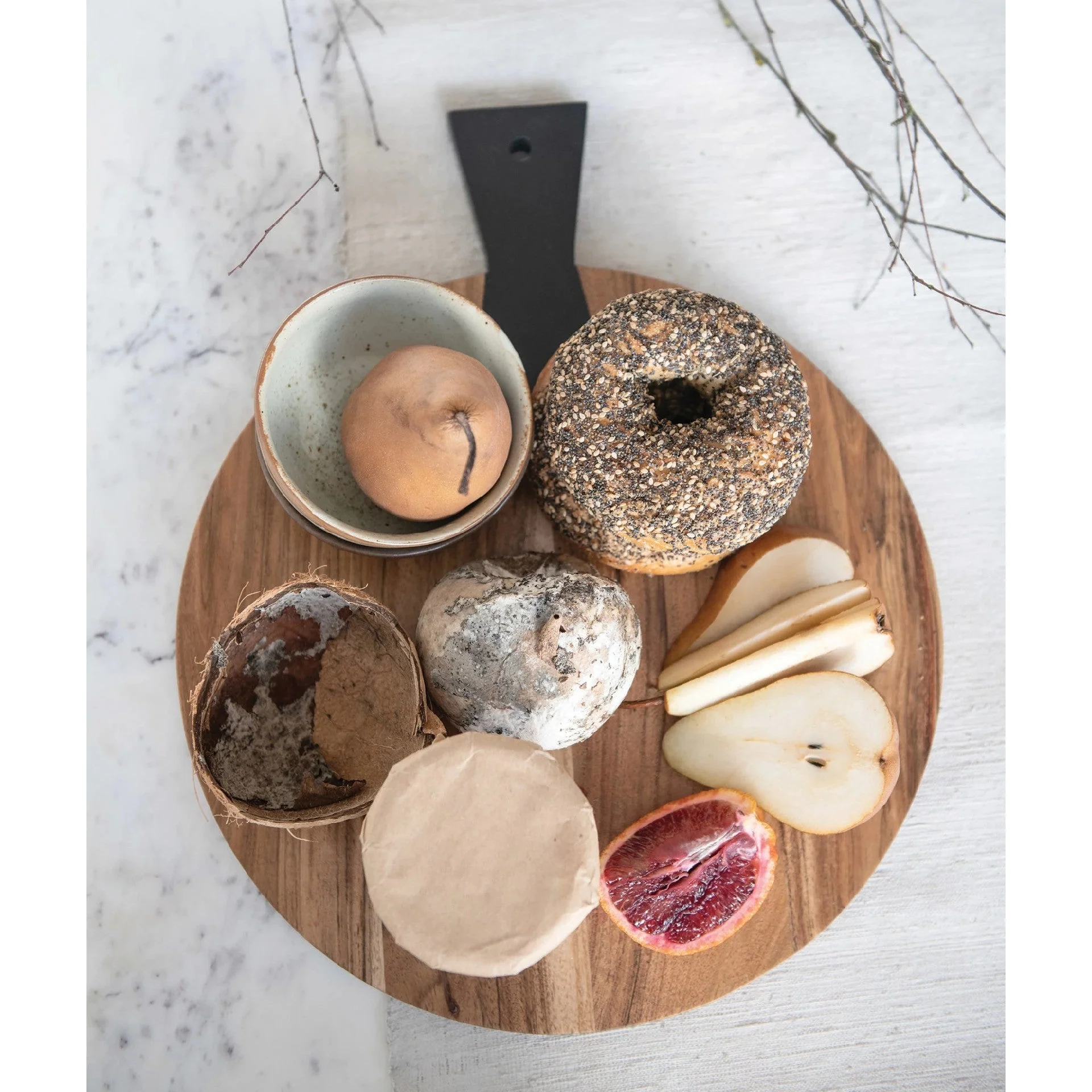 Acacia Charcuterie Board: Round - Image 2