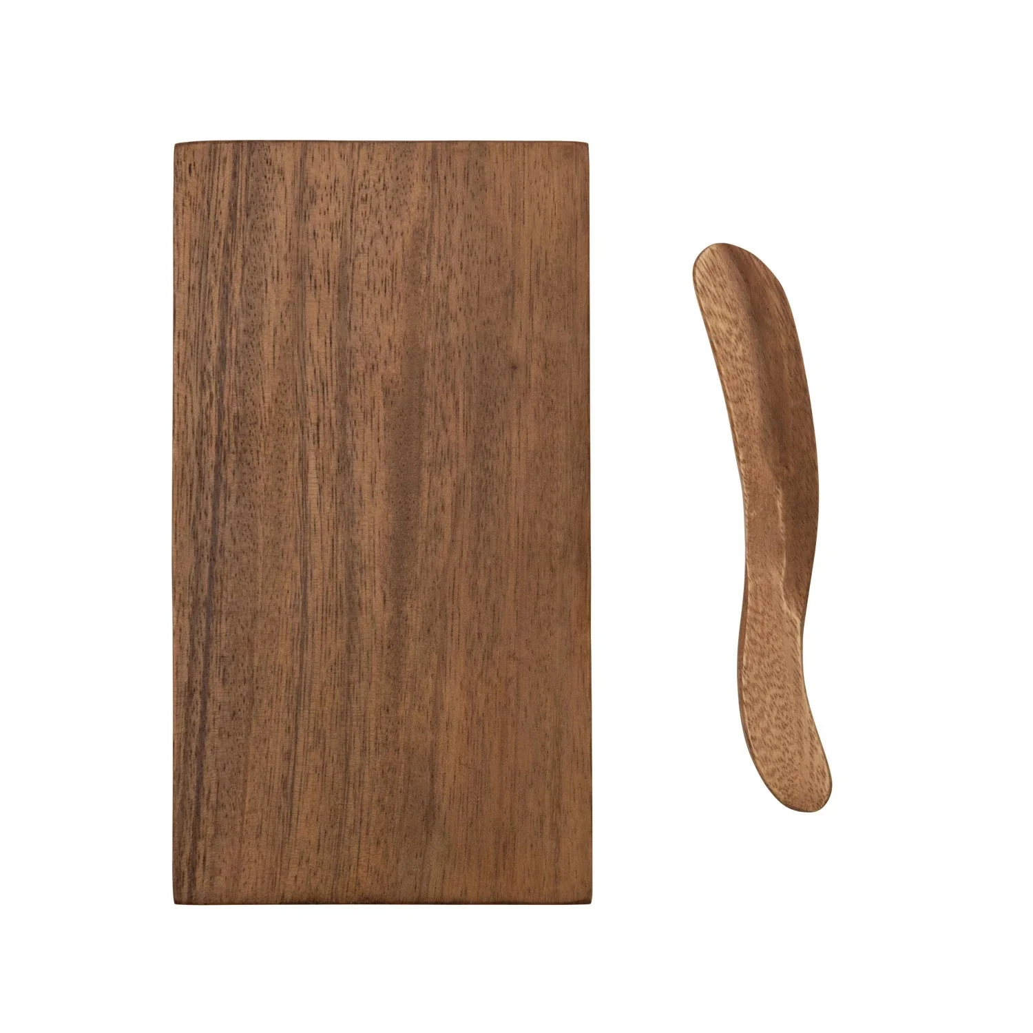 Acacia Cheese Board Set with Canape Knife - Image 2