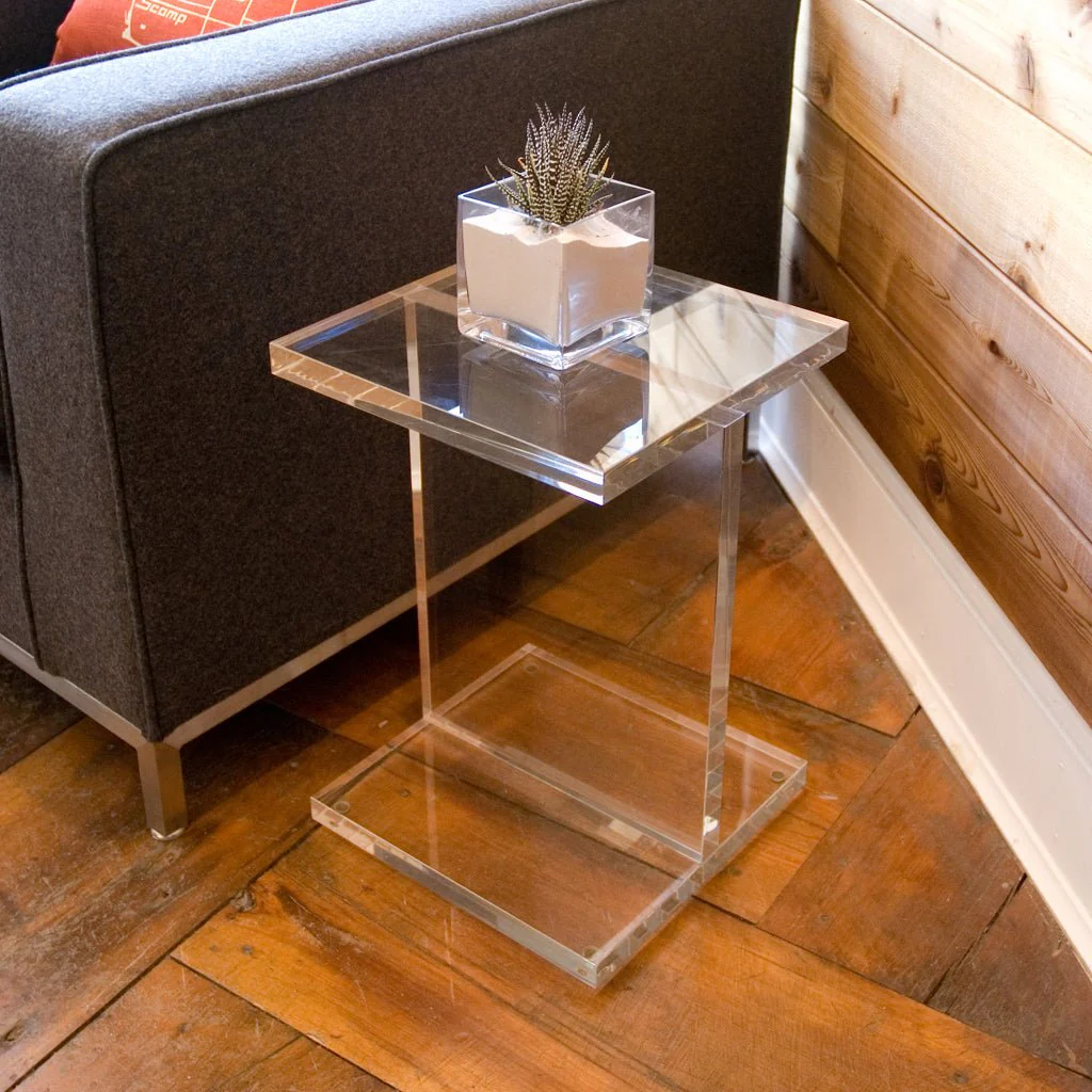 Acrylic I-Beam Table - Image 3