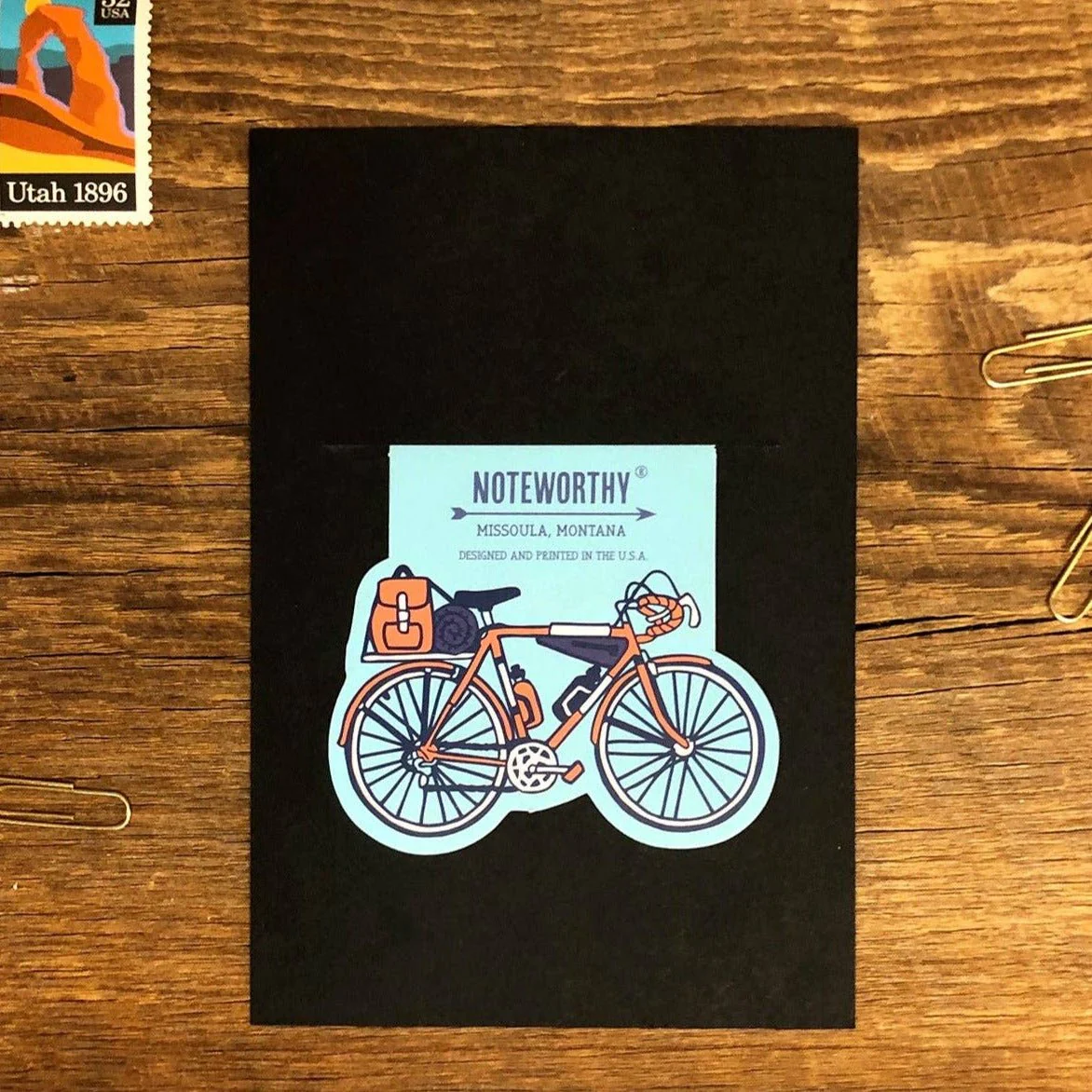 Adventure Bicycle Magnetic Bookmark - Image 5
