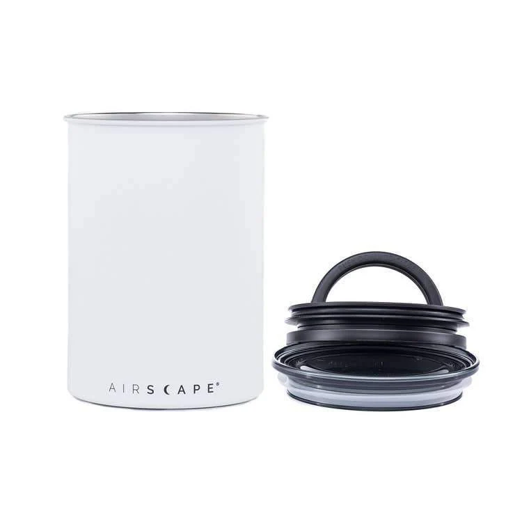Airscape Stainless Steel Canister: White - Image 3