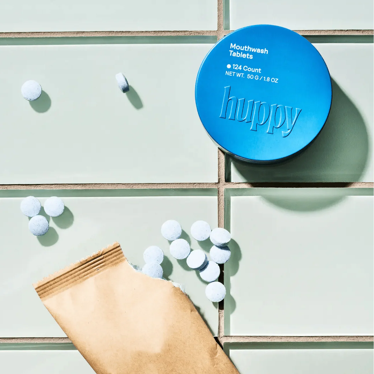 Cool Mint Fluoride-Free Mouthwash Tablets - Image 5