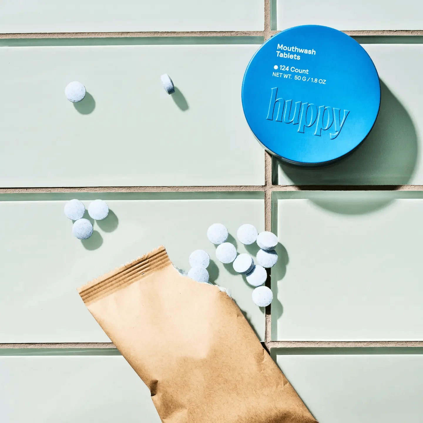 Cool Mint Fluoride-Free Mouthwash Tablets Refills - Image 5
