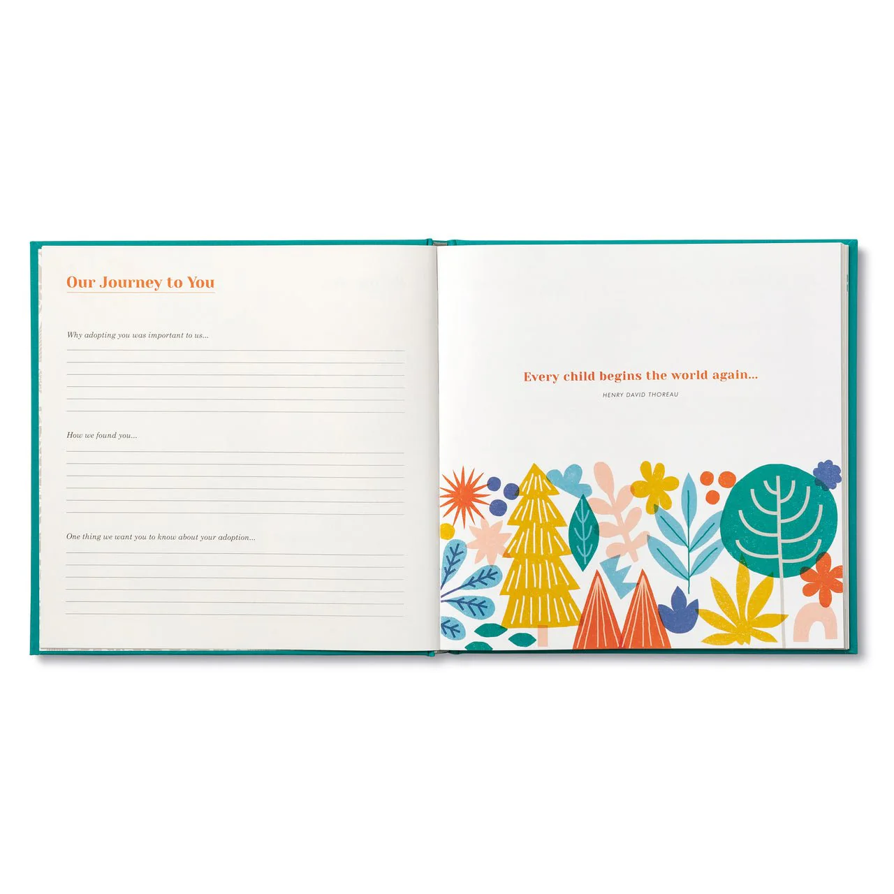 Always and Forever Adoption Keepsake Journal - Image 5