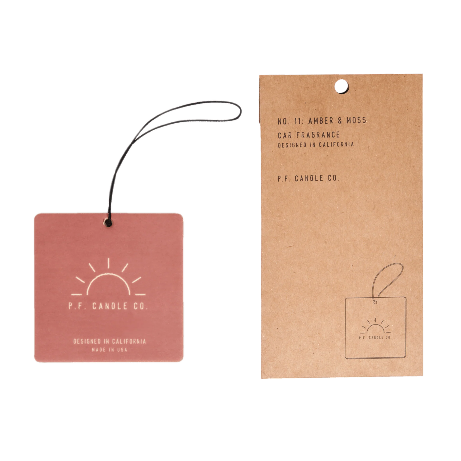 Car Fragrance: Amber & Moss