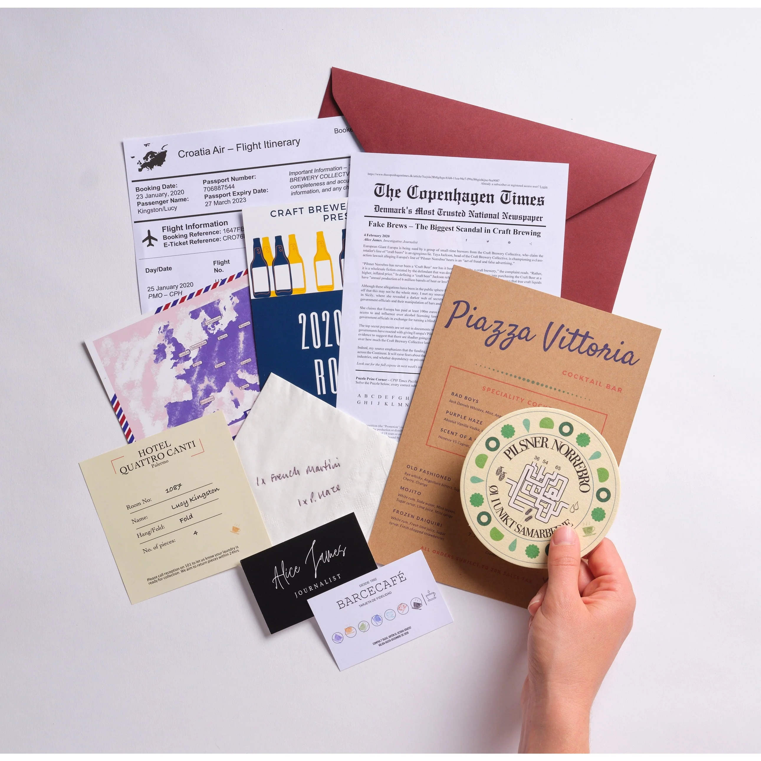Escape Room in an Envelope: The Missed Flight - Image 2