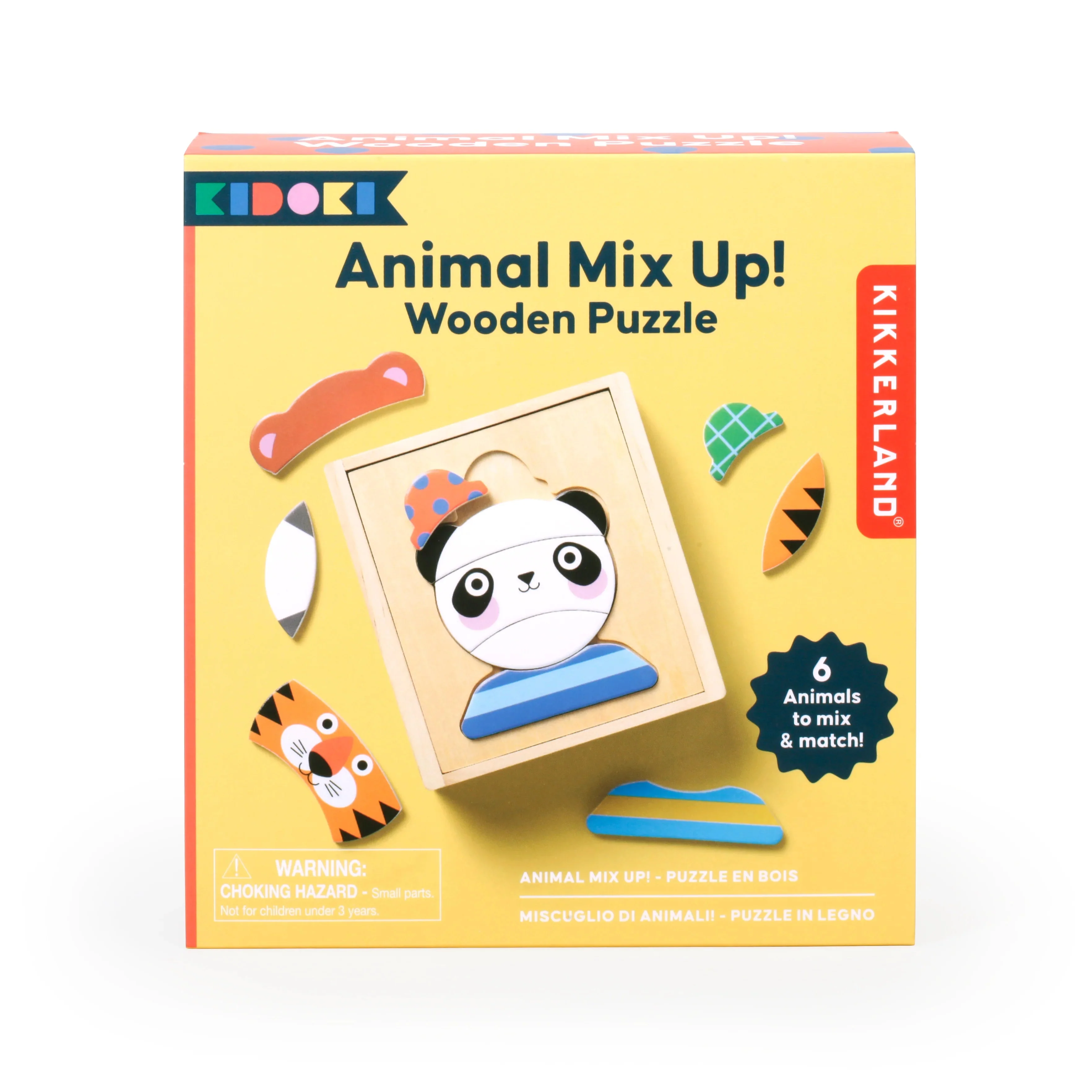 Animal Mix Up! Wooden Puzzle - Image 2
