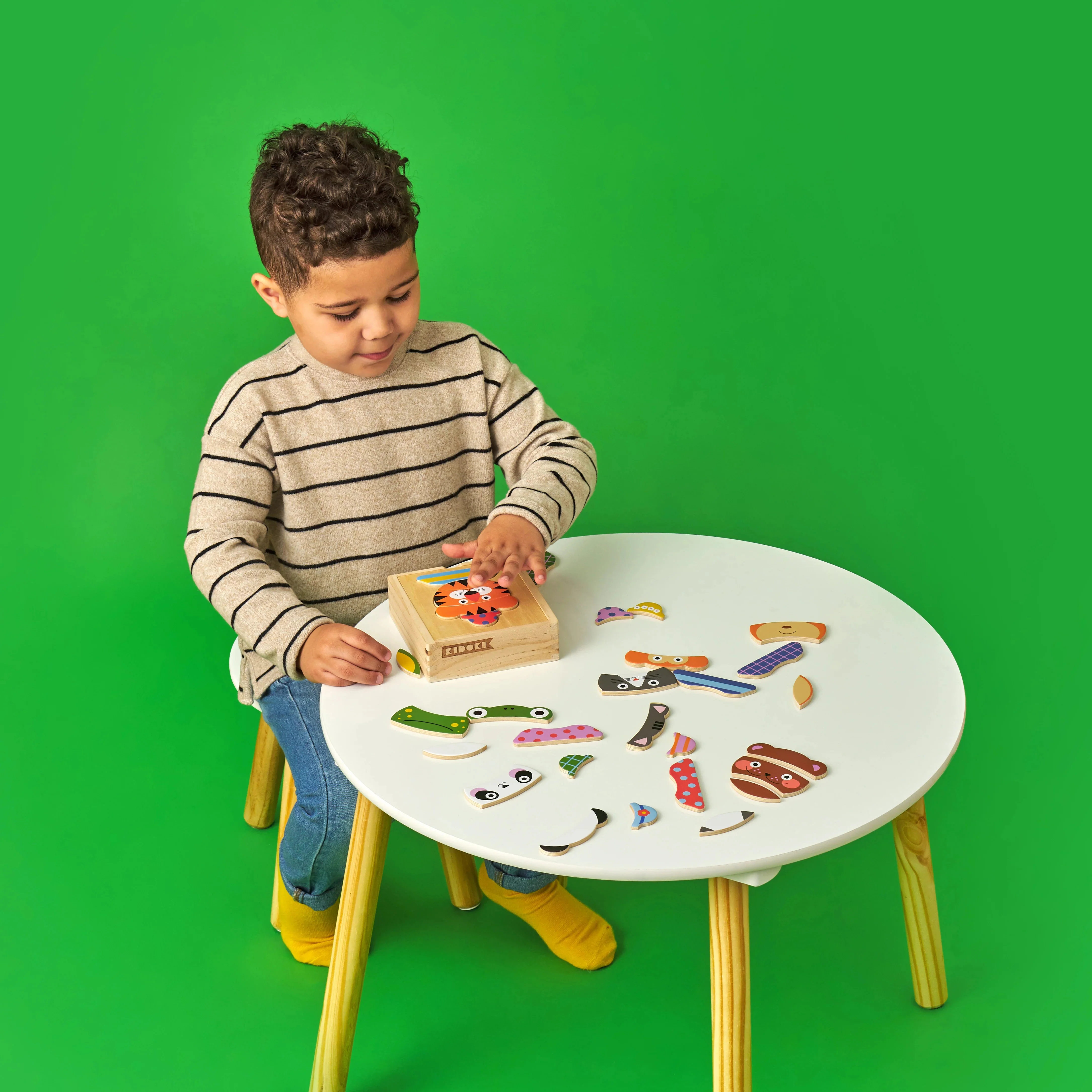 Animal Mix Up! Wooden Puzzle - Image 3