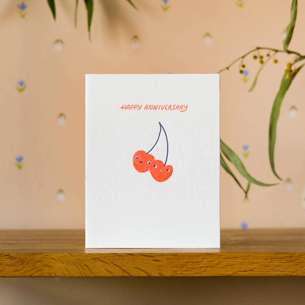 Cherries Anniversary Card - Image 2