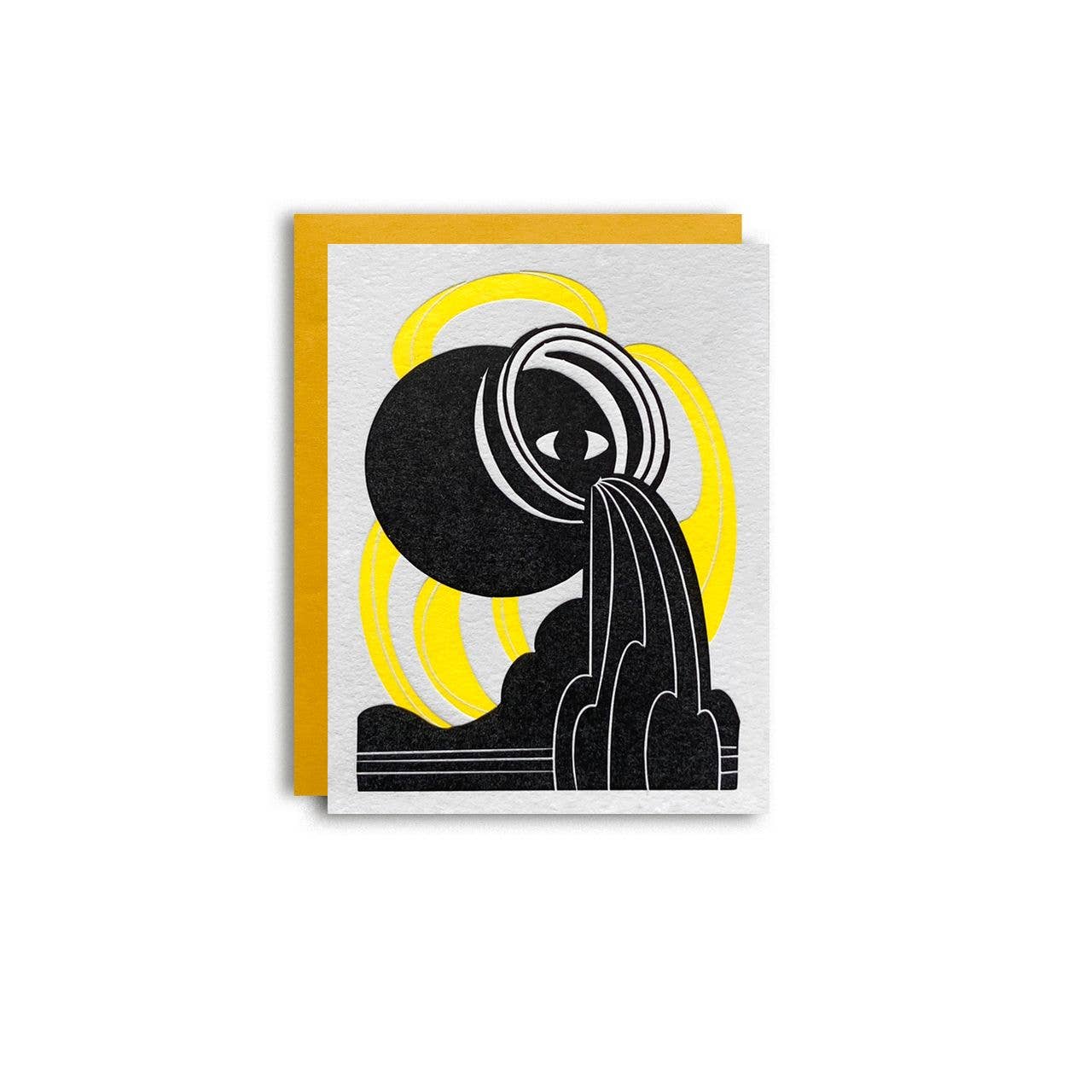 Zodiac Aquarius Birthday Card - Image 4