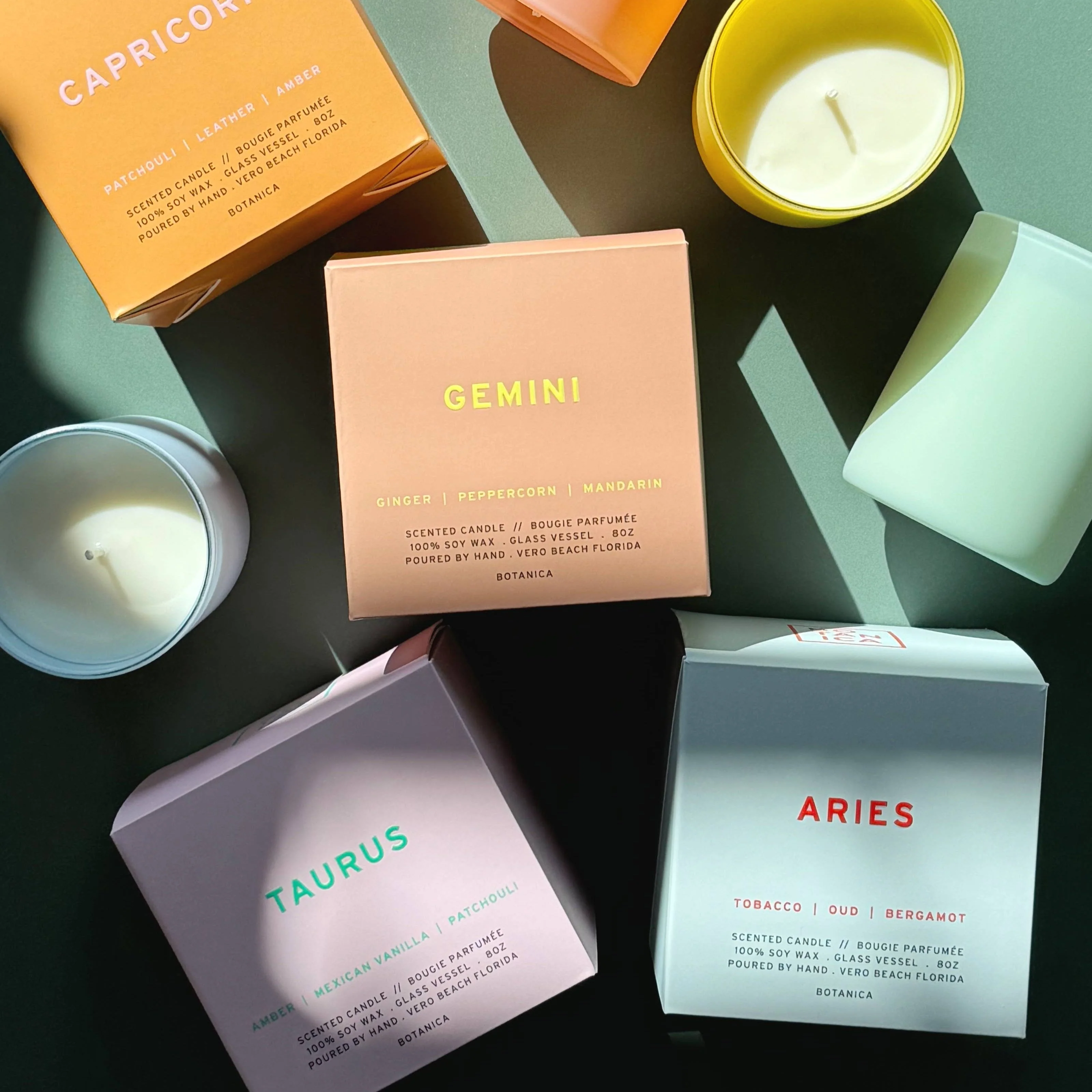 Aries Zodiac Candle - Image 4