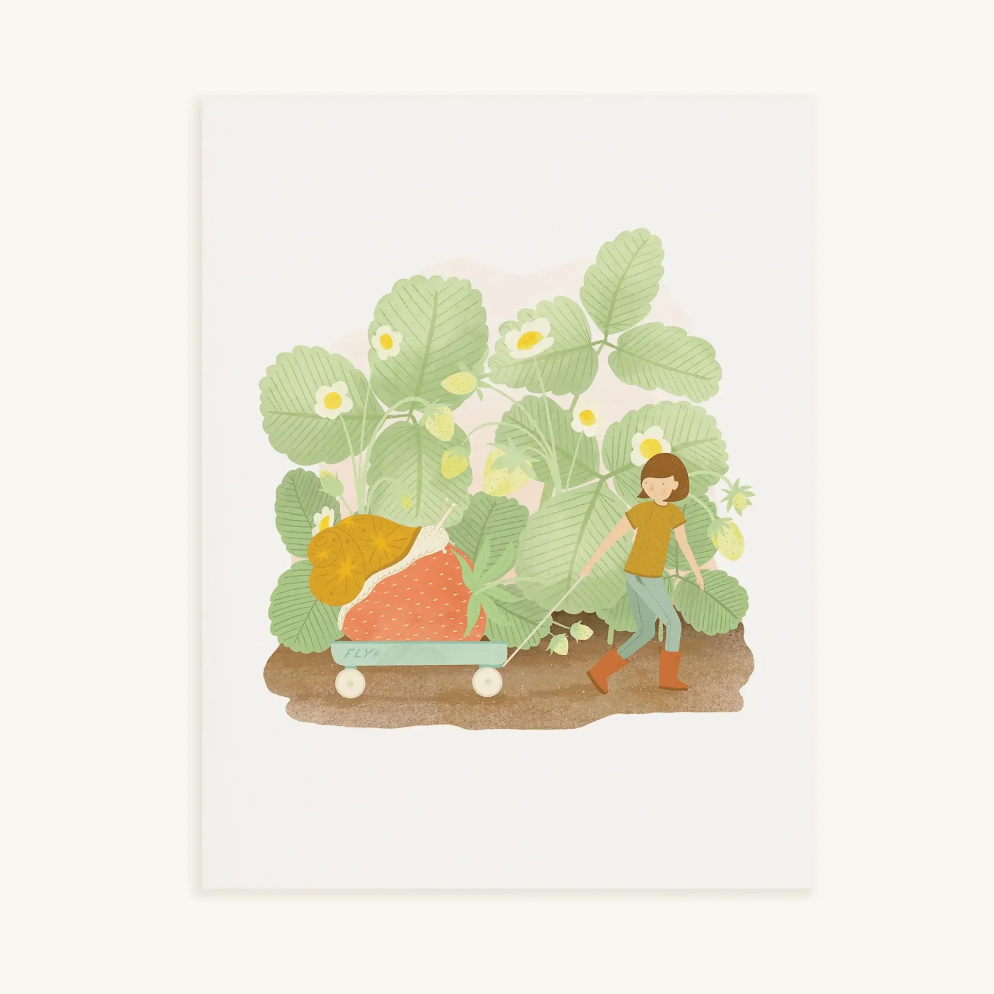 8x10 Art Print: Along for the Ride - Image 2