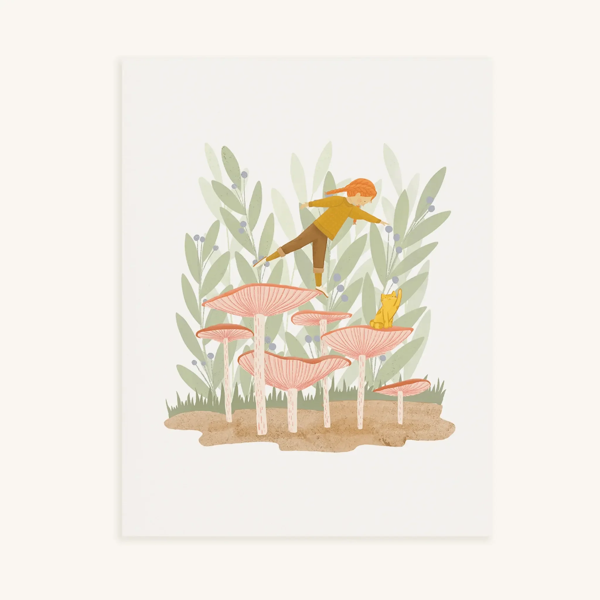 8x10 Art Print: Leaning In - Image 2