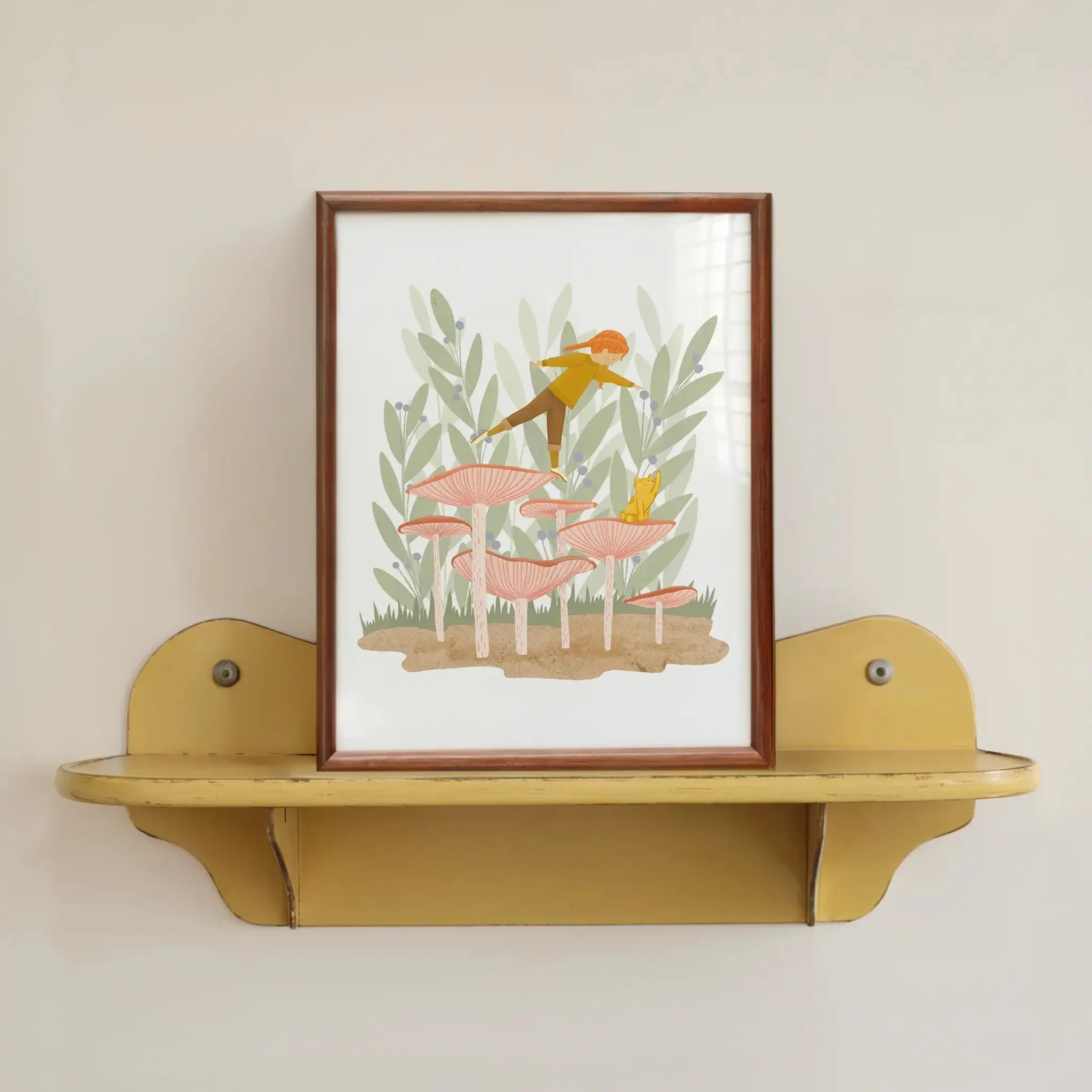 8x10 Art Print: Leaning In - Image 3